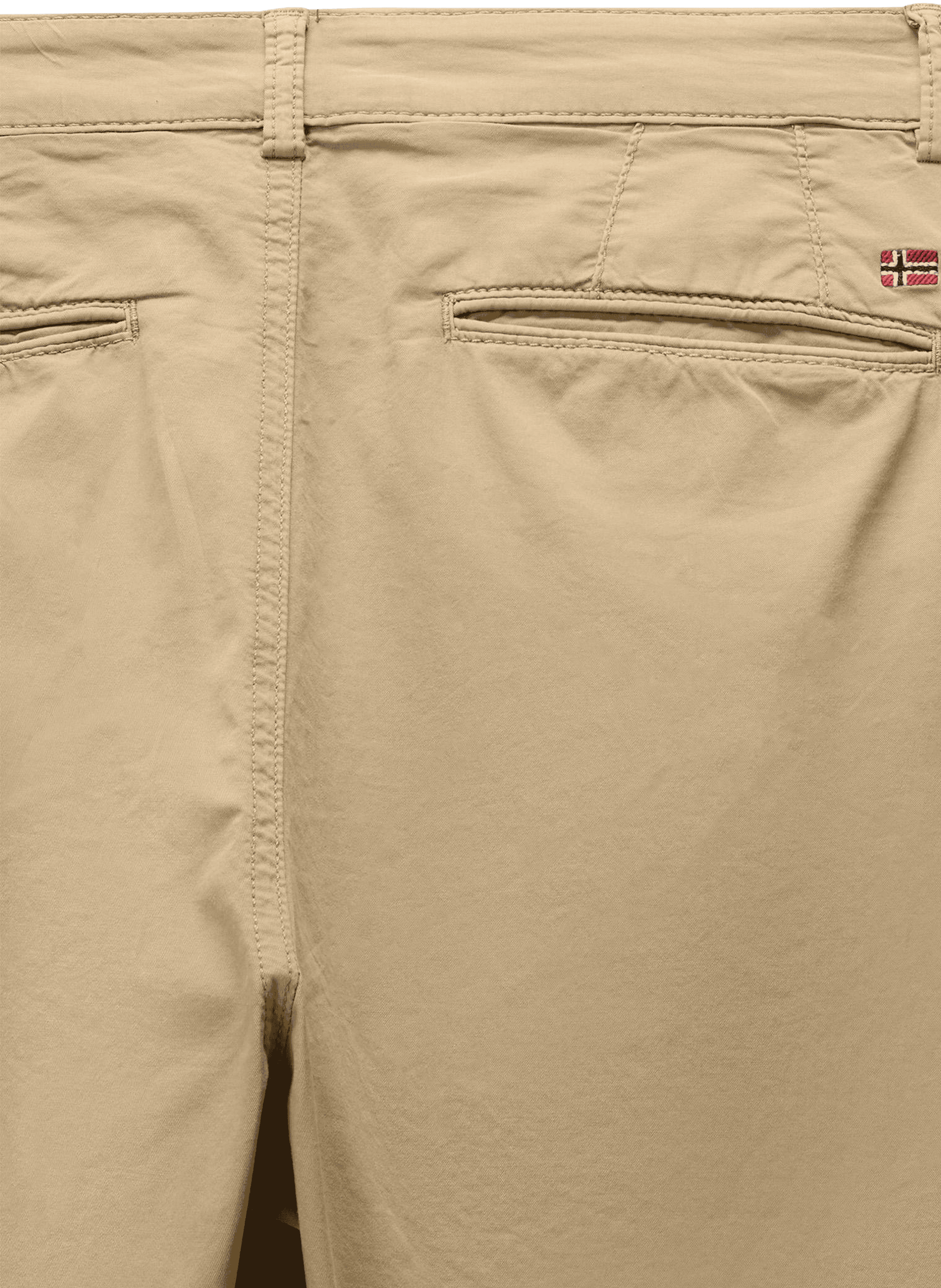 Pantalon en coton NAPAPIJRI Beige