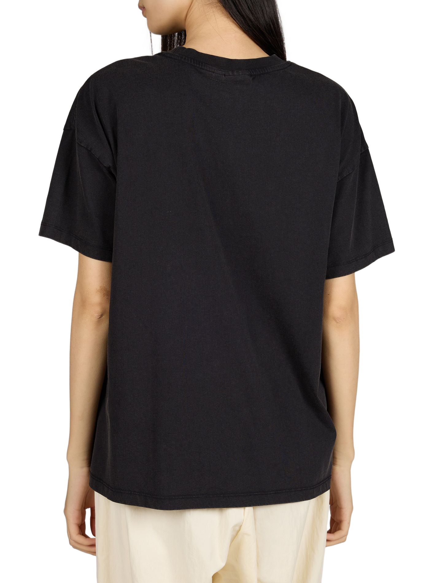 T-shirt Vibliss en coton VILA Noir