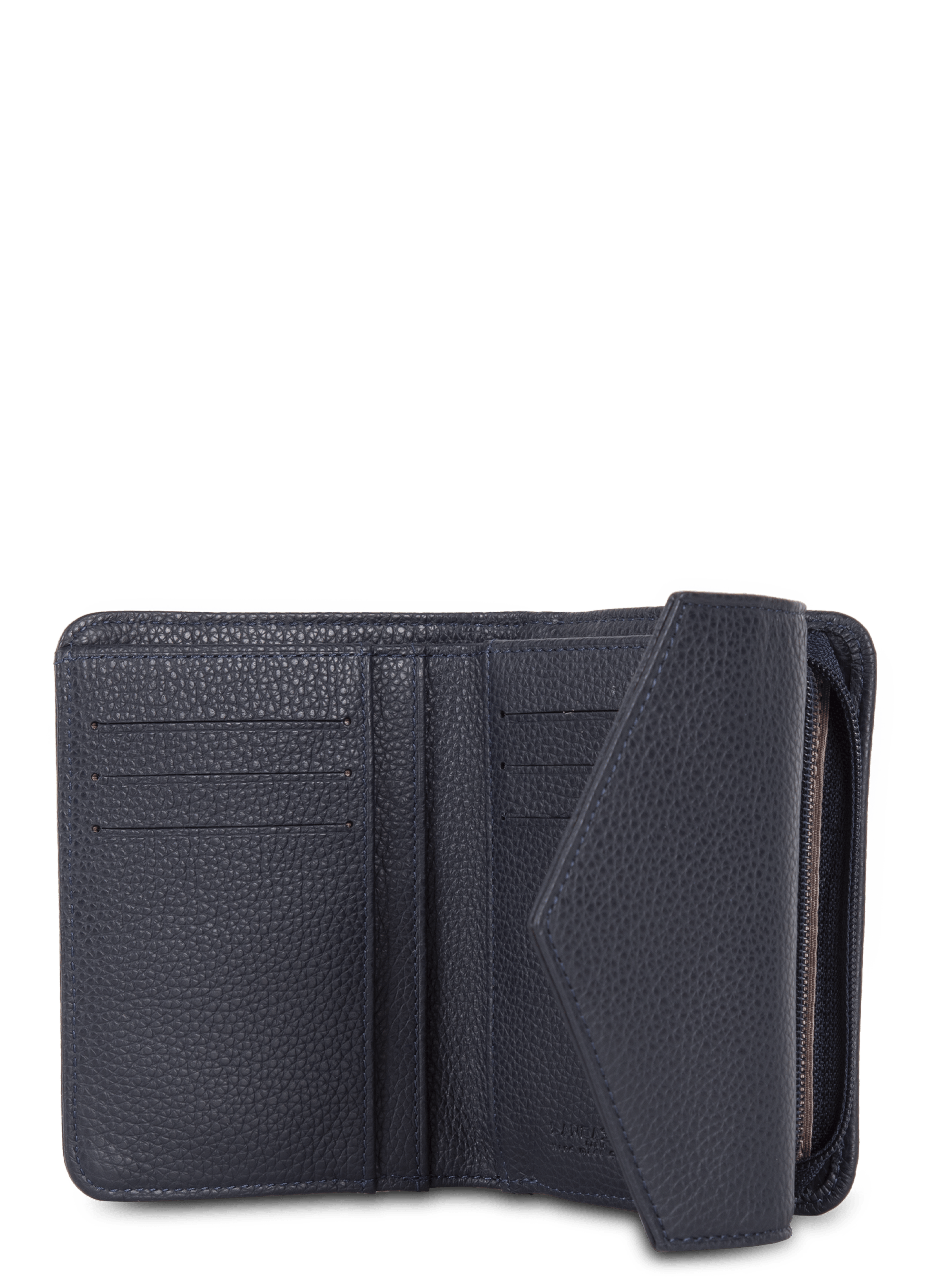 Back to back wallet - foulonné pm Blue
