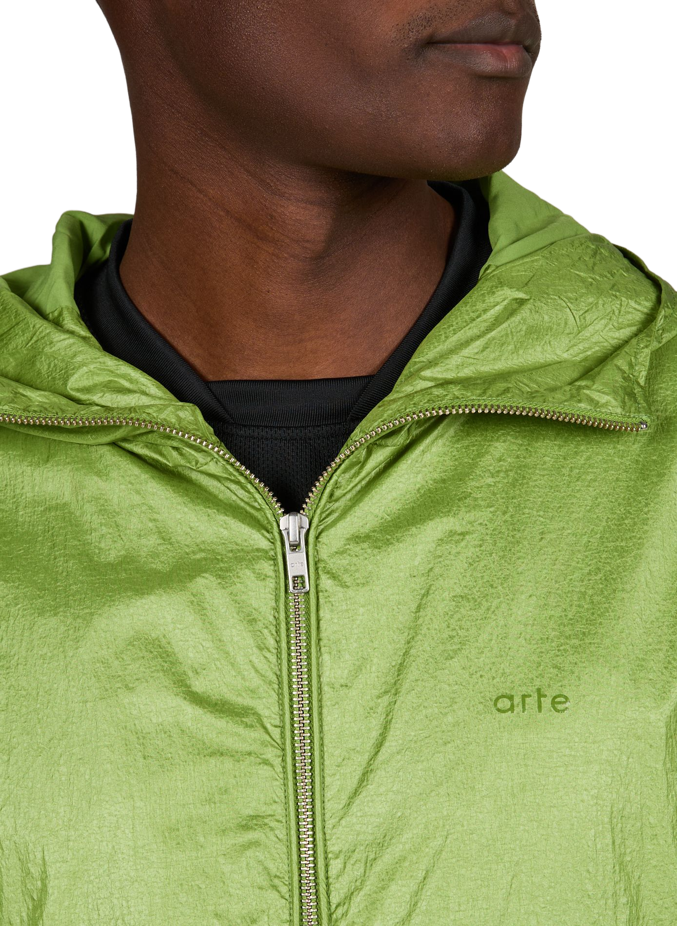 Veste matelassée à capuche ARTE ANTWERP Kaki