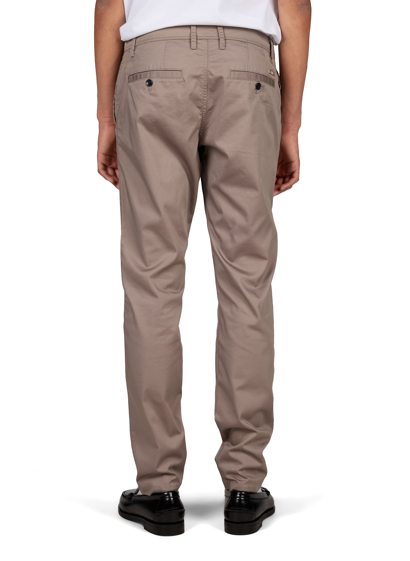 Cotton chino trousers ARMANI EXCHANGE Brown