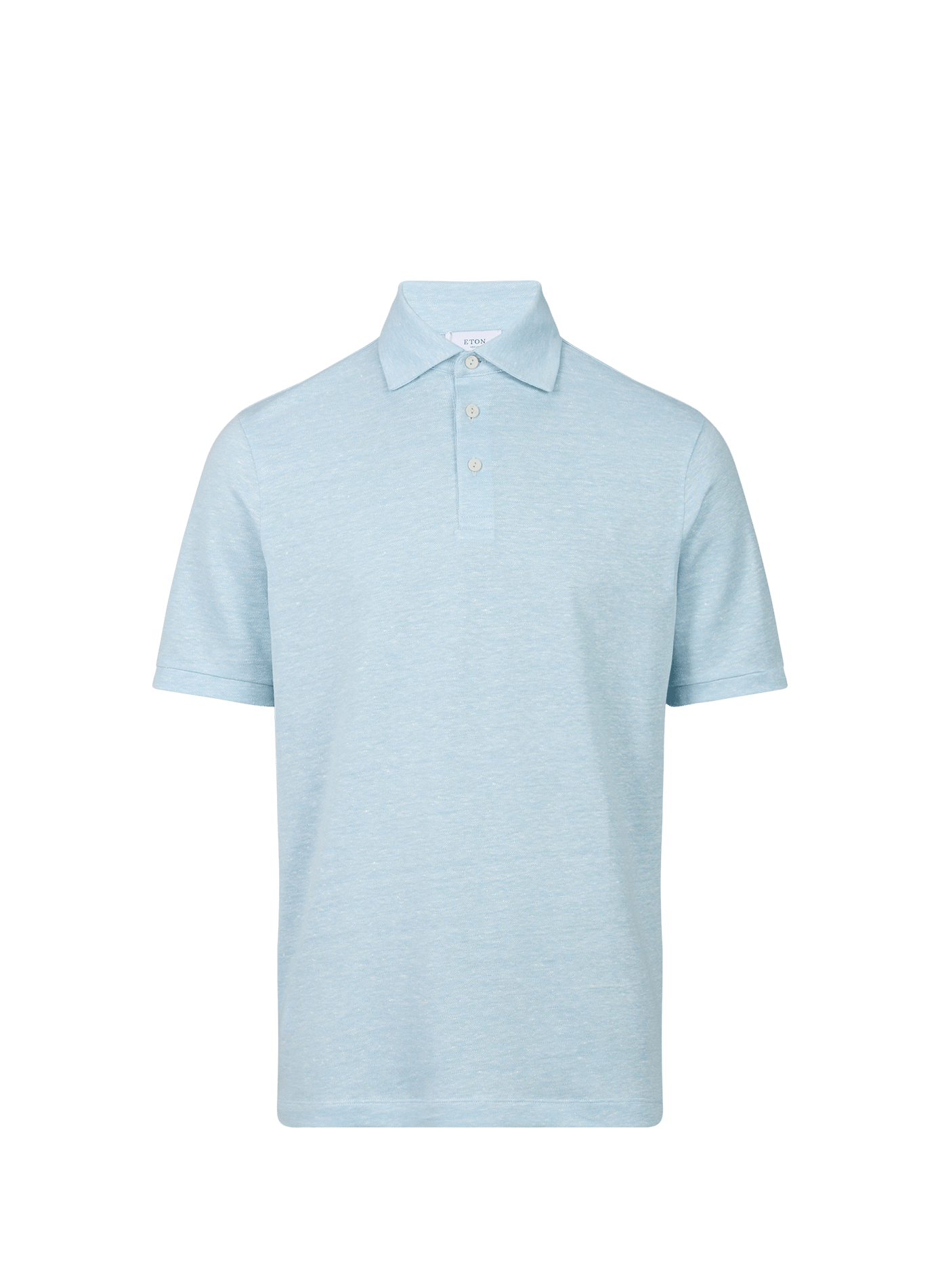 Korte mouw linnen polo ETON Blauw
