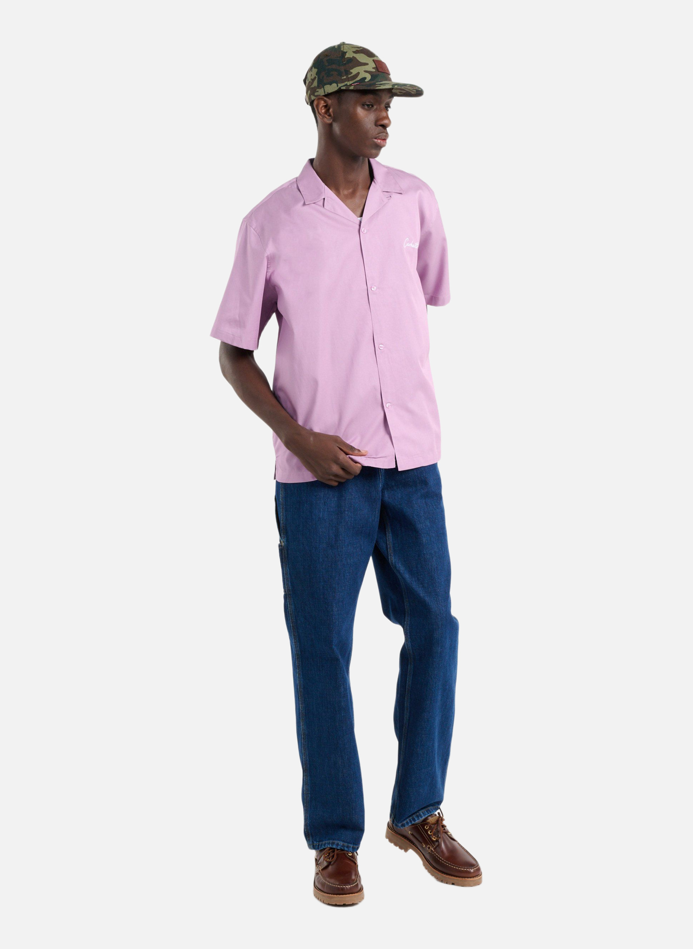 Chemise s/s delray shirt CARHARTT WIP Rose