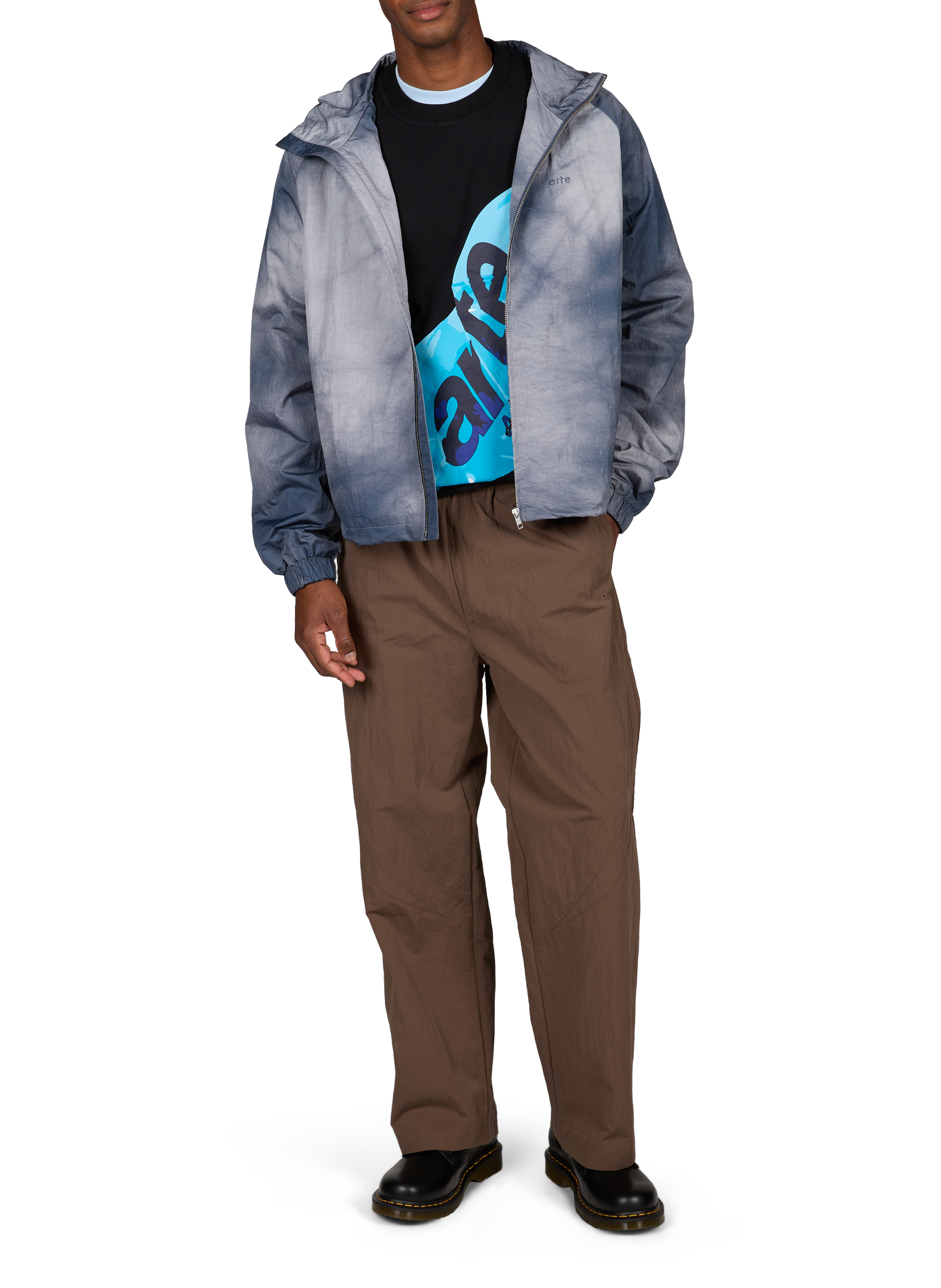 Windbreaker mit Kapuze ARTE ANTWERP Blau
