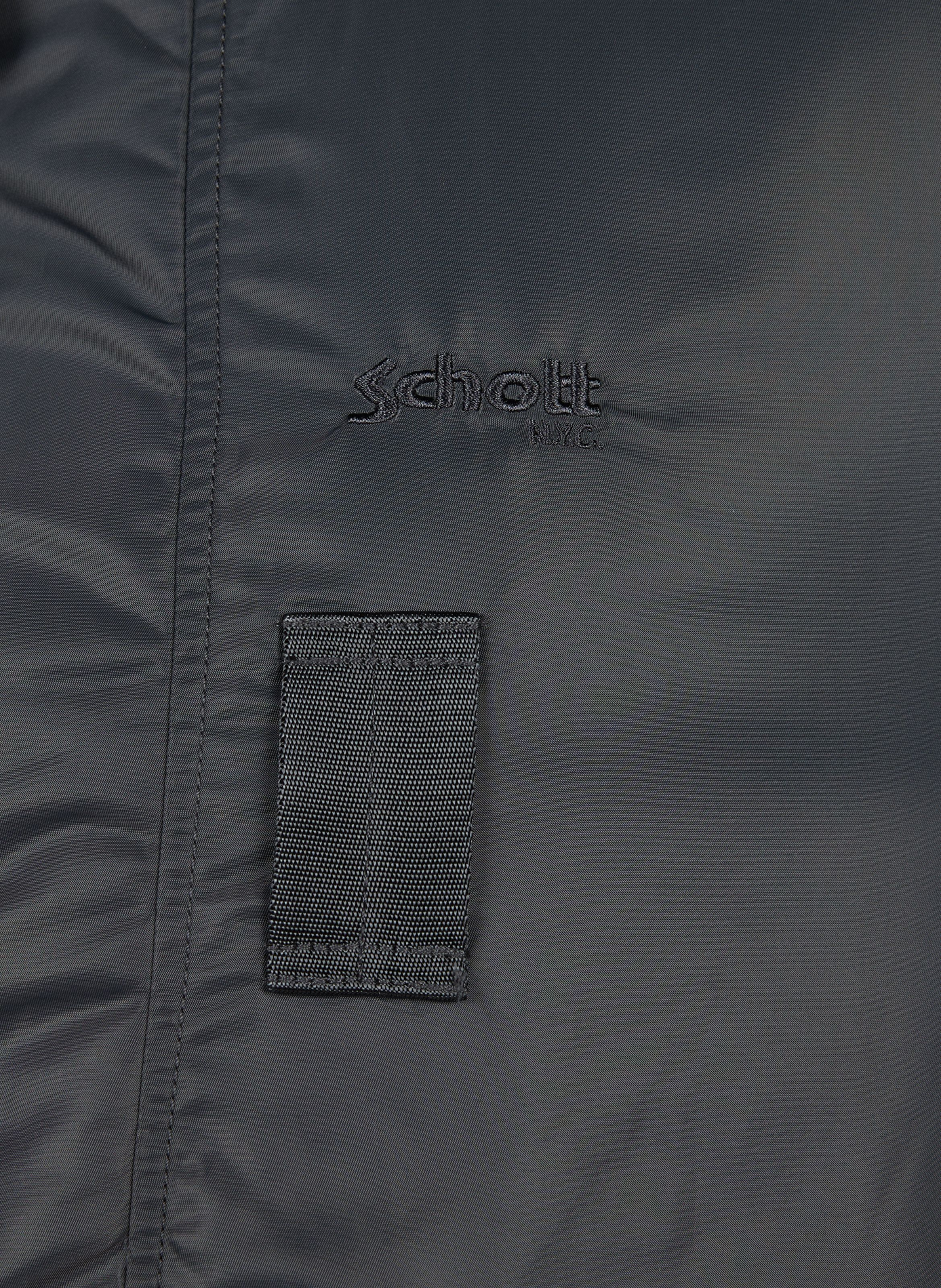 Blouson oversize Aircamps col montant SCHOTT Gris