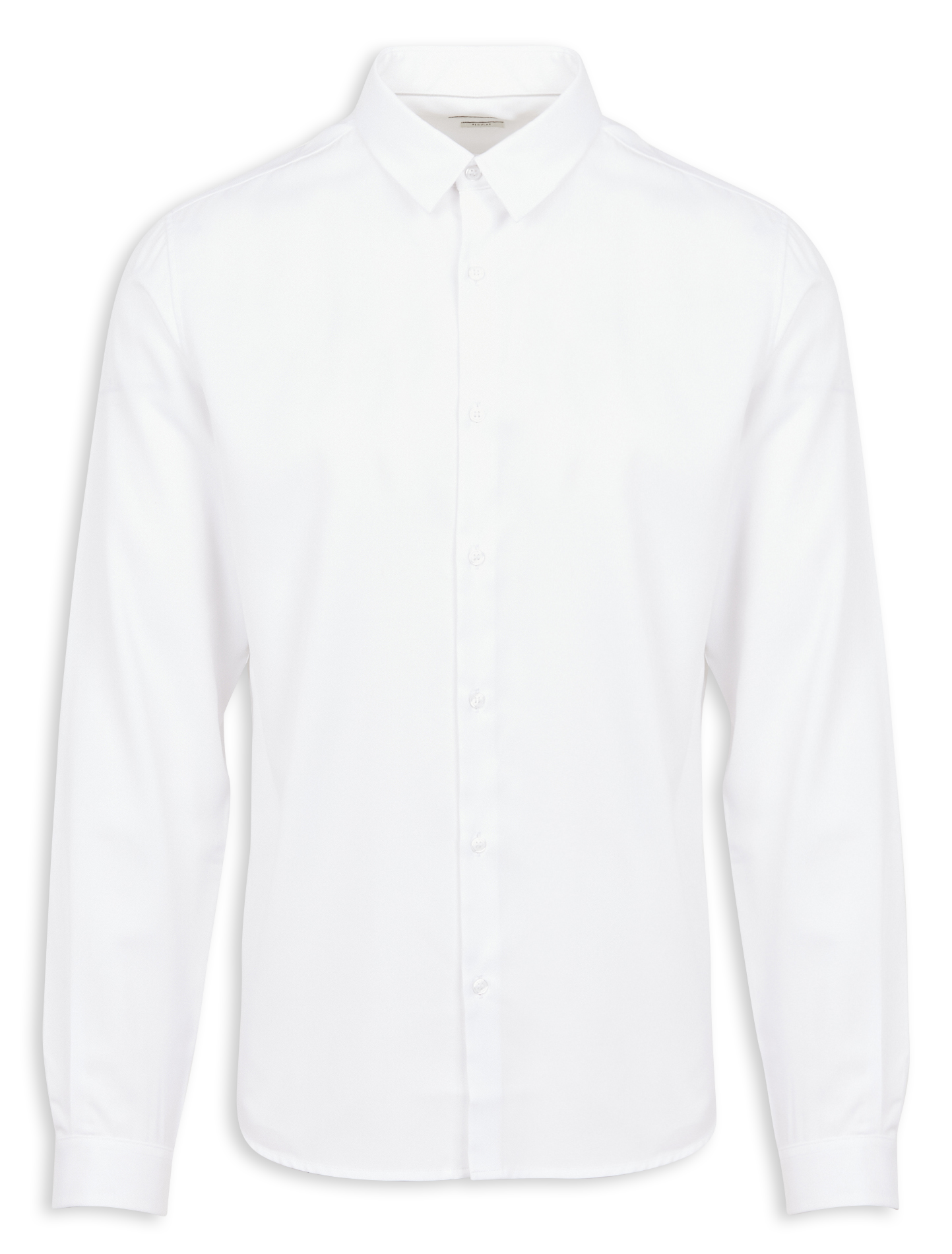 Chemise col classique regular-fit IKKS Blanc