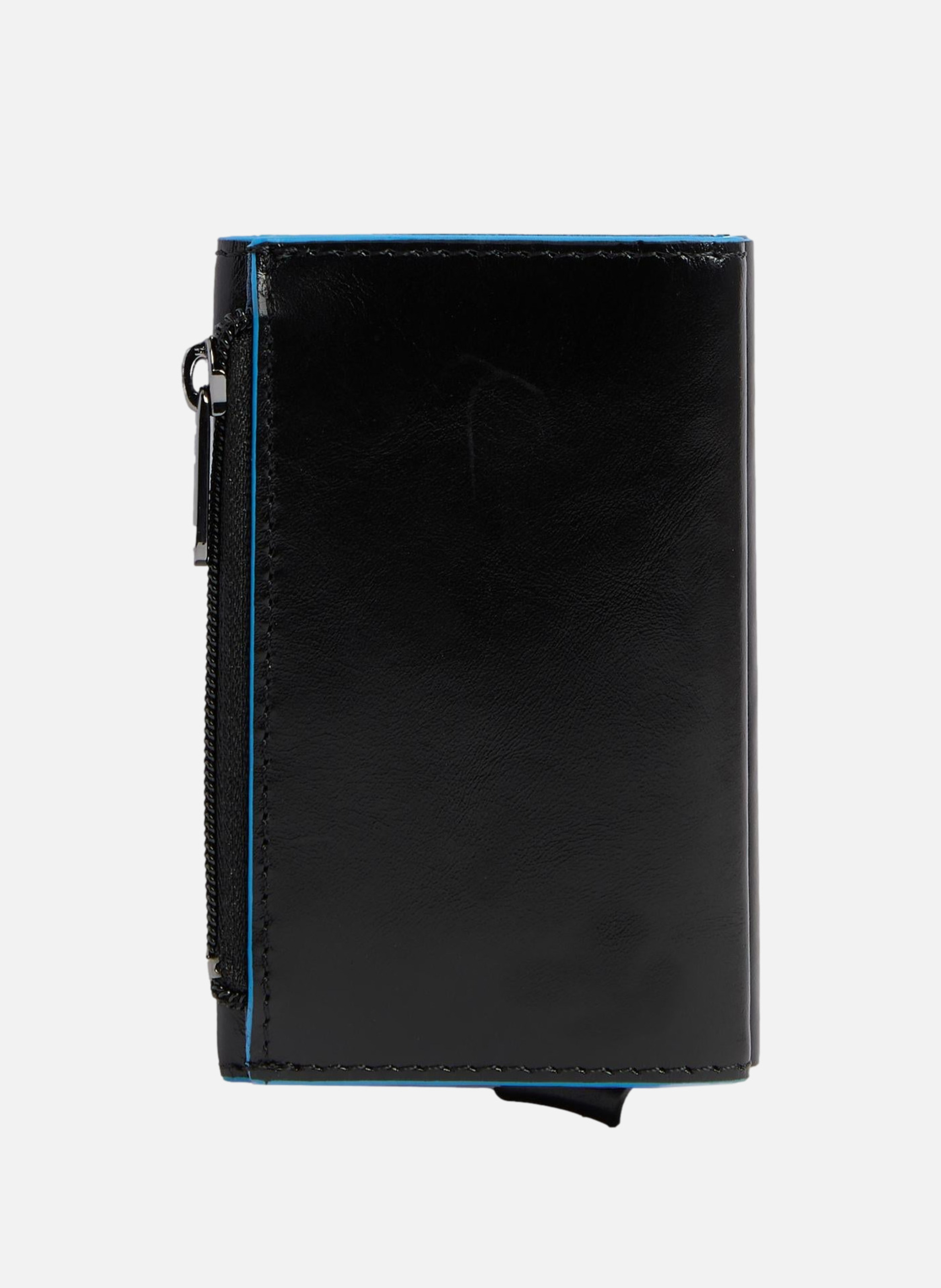 Portefeuille compact pop-up avec porte-monnaie PIQUADRO Noir