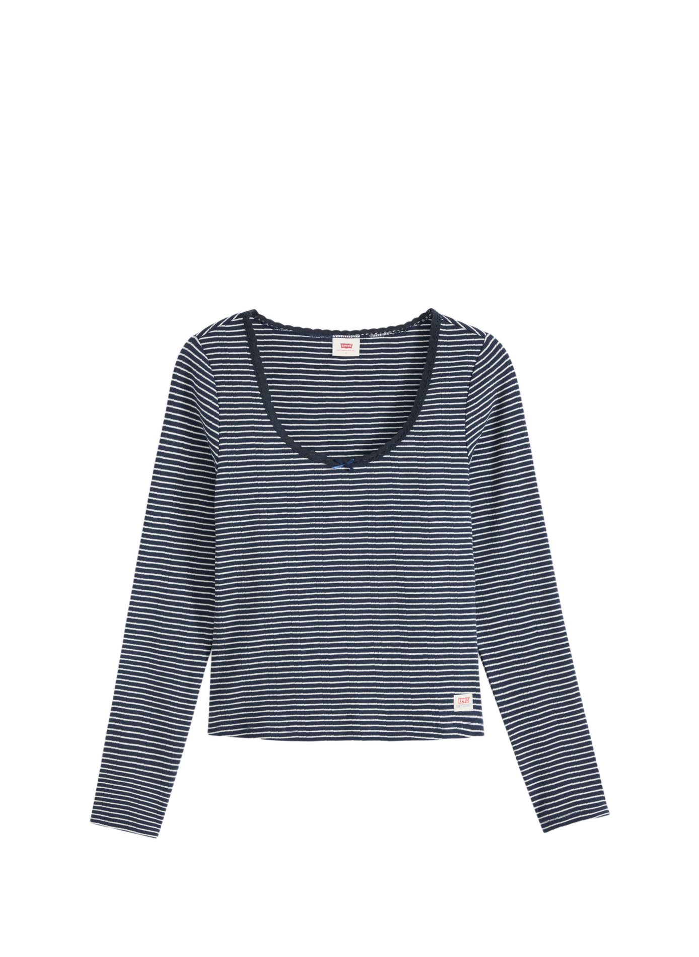 Gestreiftes Langarm-T-Shirt LEVI'S Blau