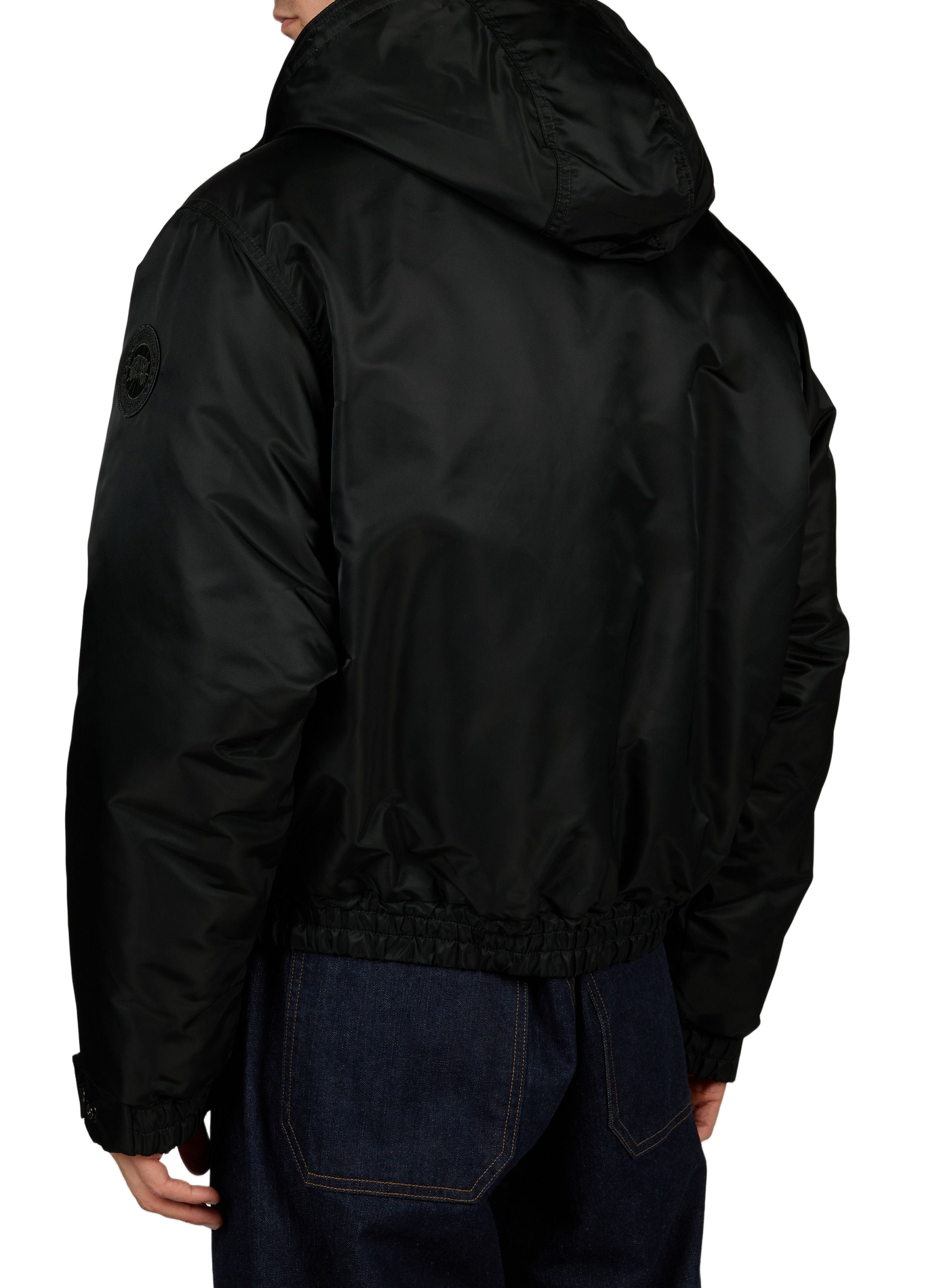Plain hooded WINDROW jacket CANADA GOOSE Khaki