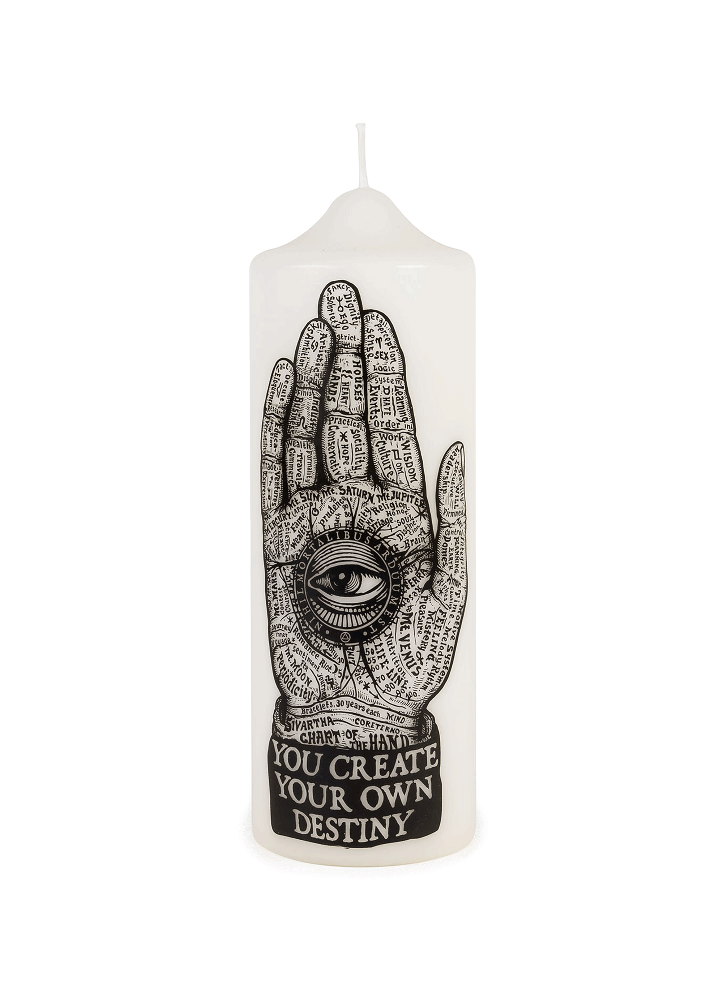 CORETERNO Palmistry pillar candle No color