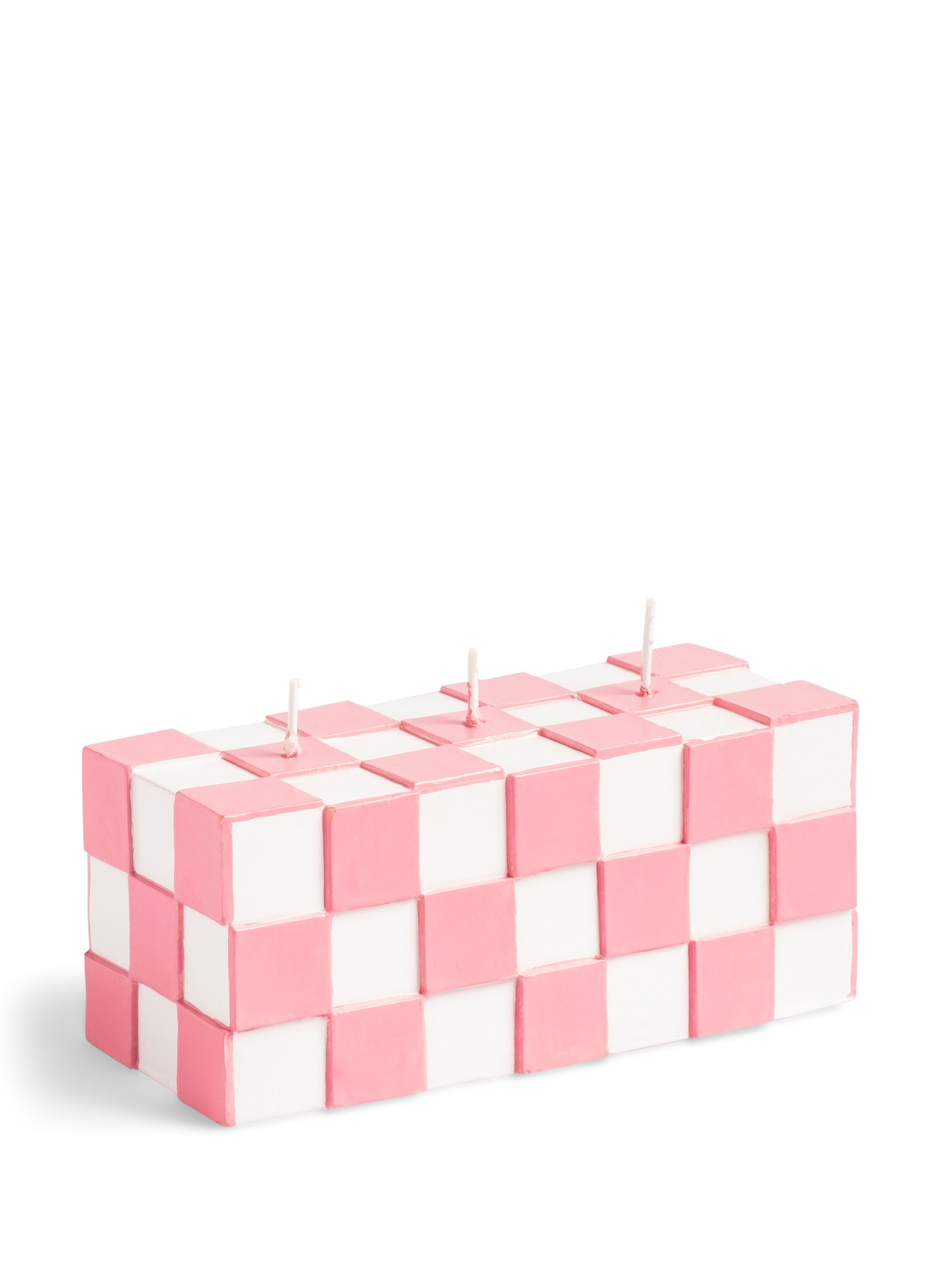 &K AMSTERDAM Bougie Check Multicolore