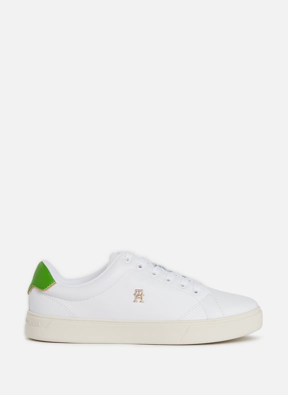 Baskets en cuir Multicolore by TOMMY HILFIGER TOMMY HILFIGER Baskets en cuir Multicolore
