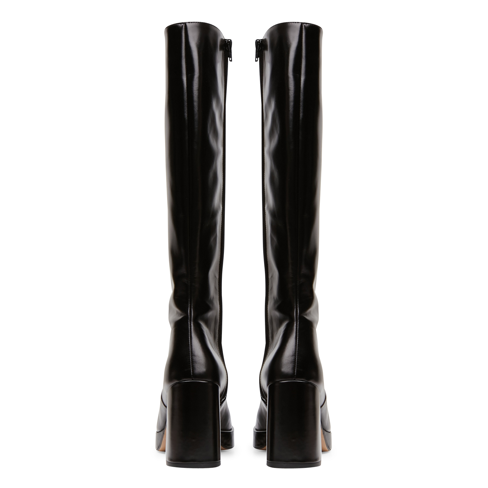 Bottes en cuir vendome JONAK Noir