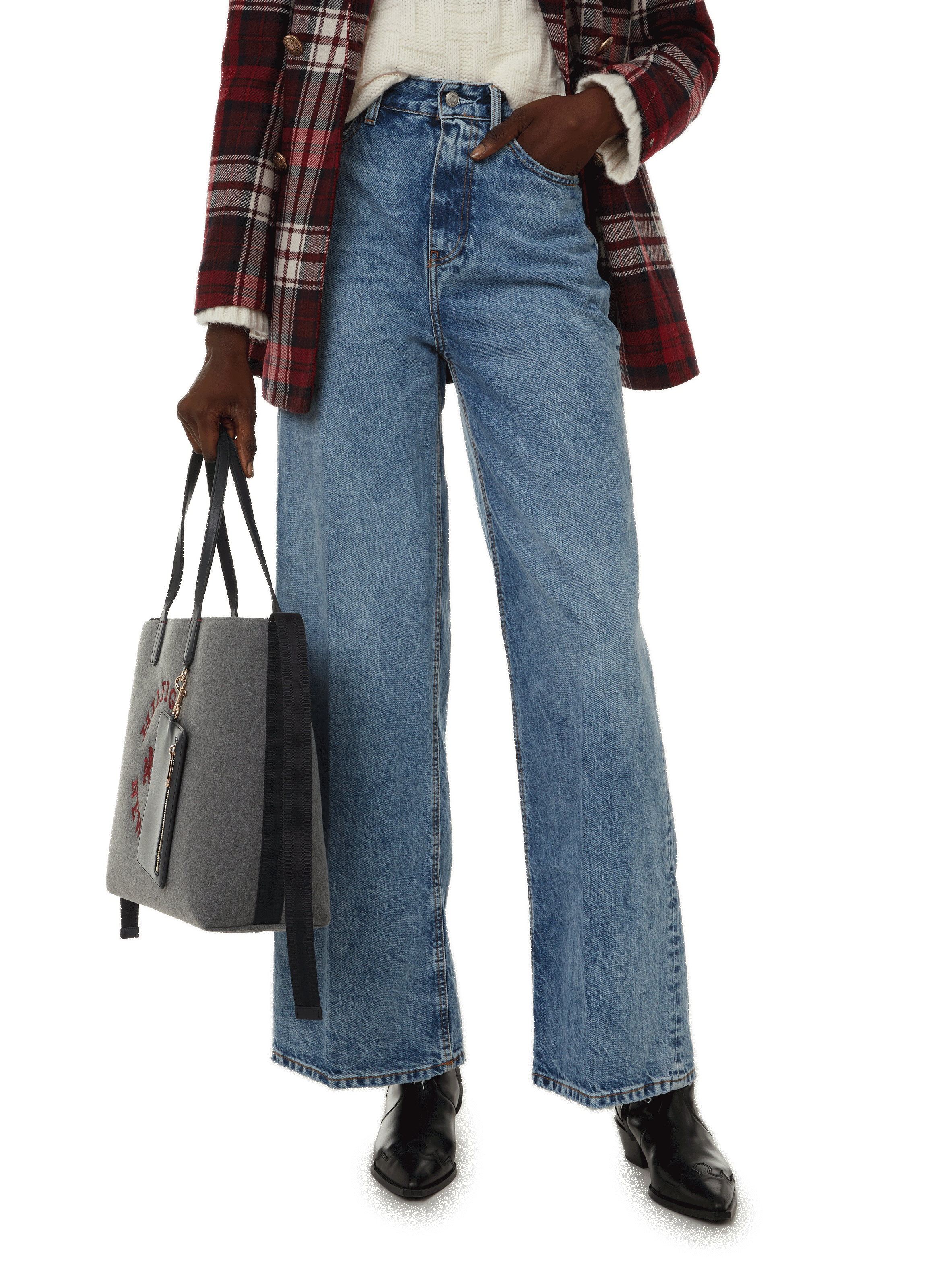 Jean Wide Leg TOMMY HILFIGER Bleu