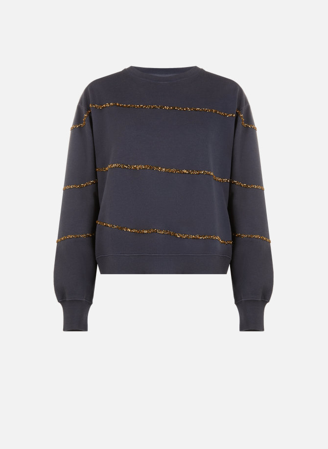LEON & HARPER patterned sweatshirt