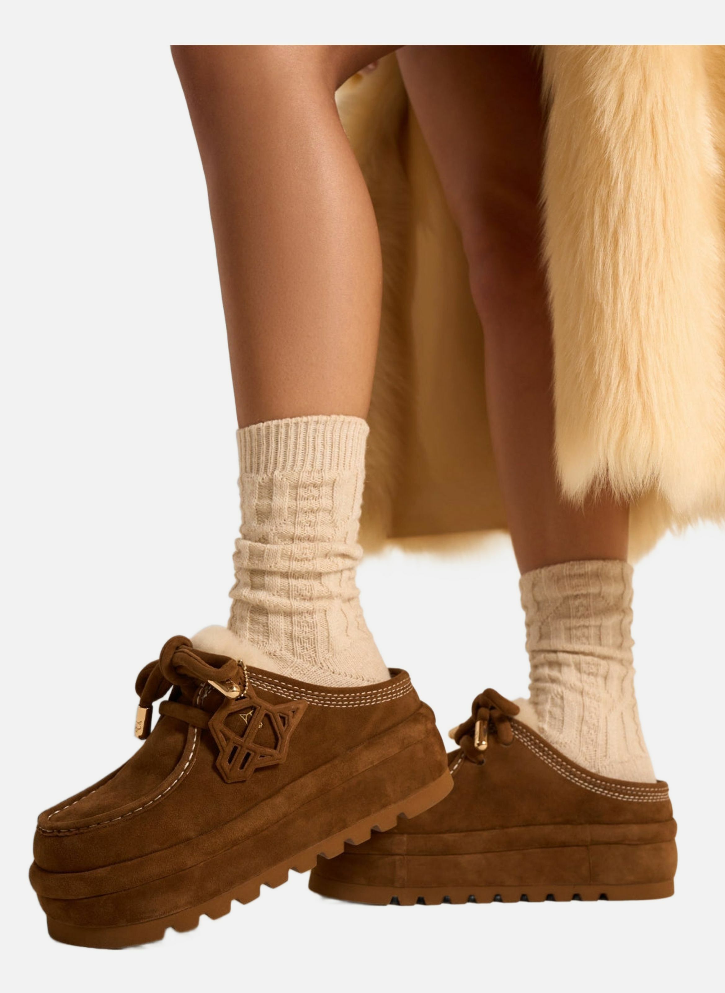 Slip-ons blizzard NAKED WOLFE Marron