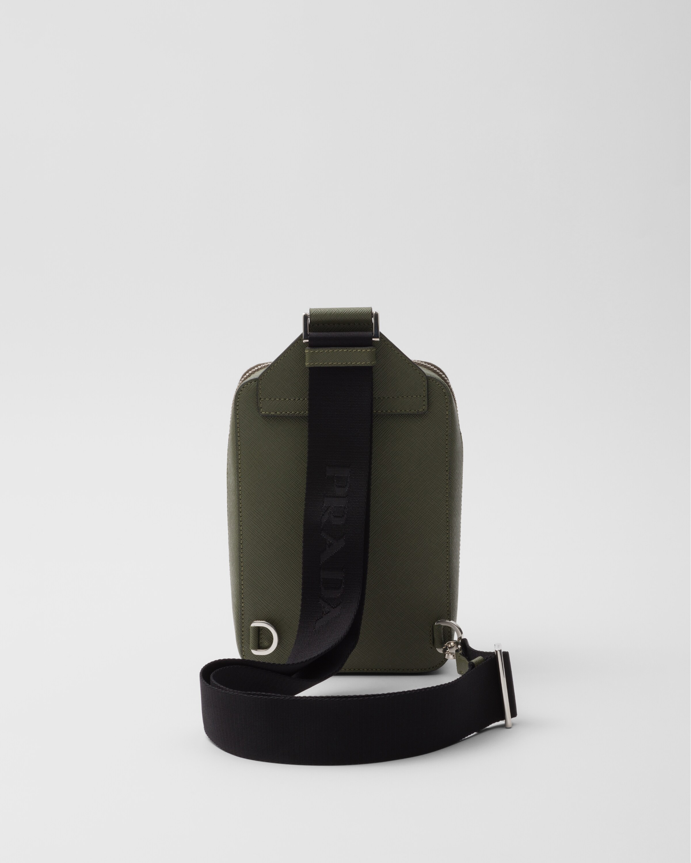 Sac prada brique en cuir saffiano PRADA Vert