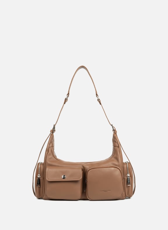 Shoulder bag - Soft Caramella Brown by LANCASTER LANCASTER Shoulder bag - Soft Caramella Brown