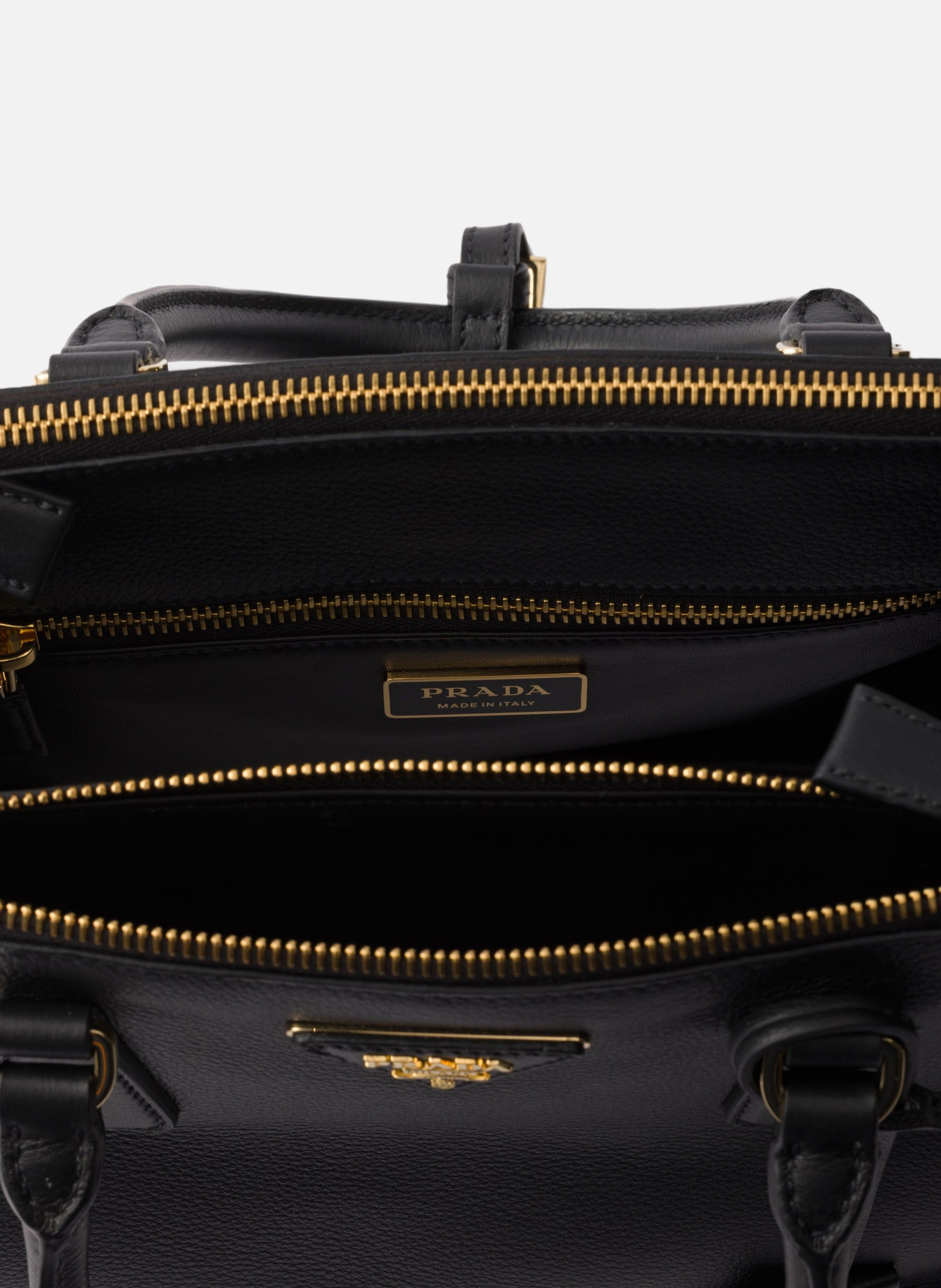 Sac prada galleria en cuir PRADA Noir