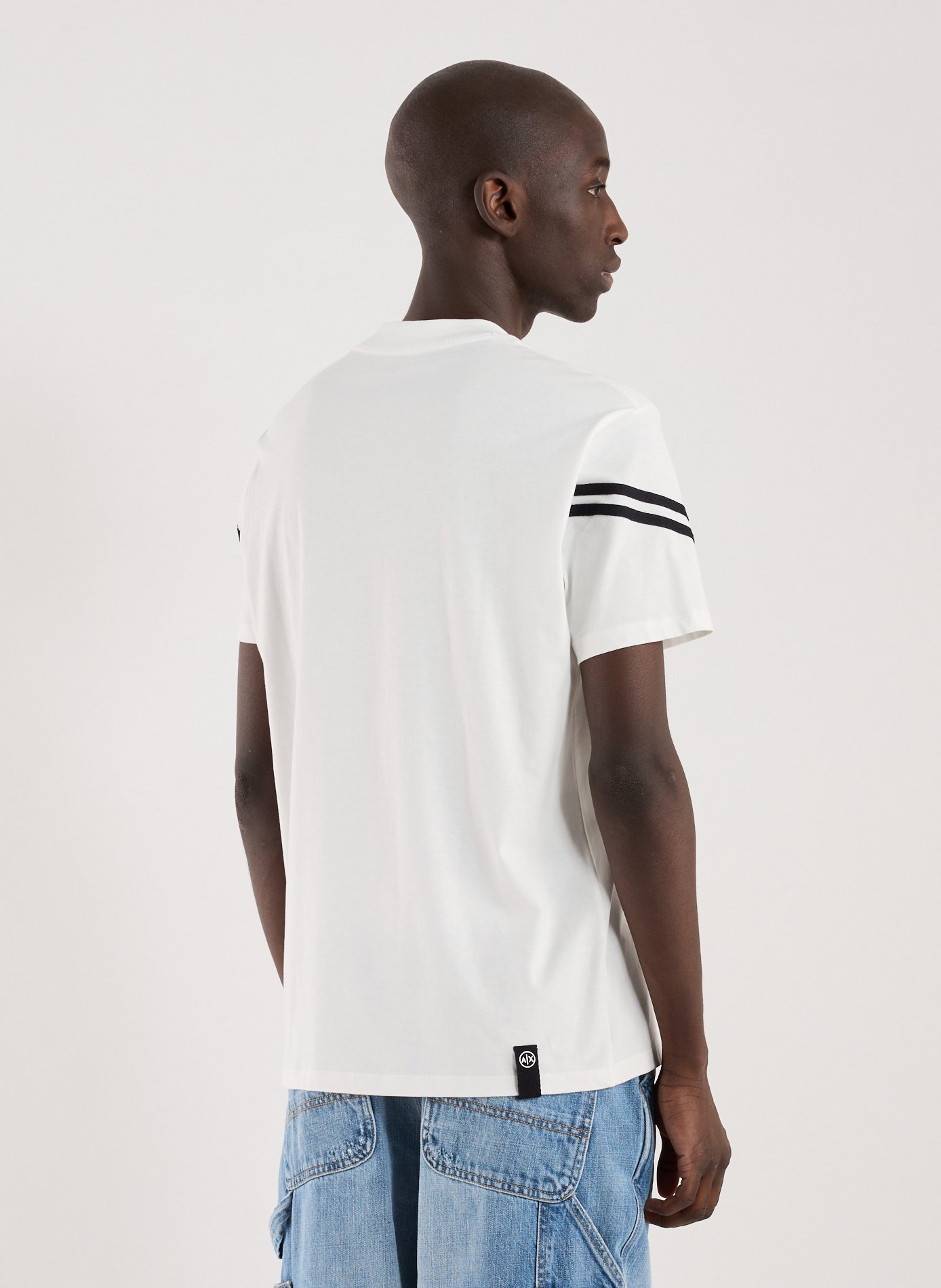 T-shirt en coton ARMANI EXCHANGE Blanc