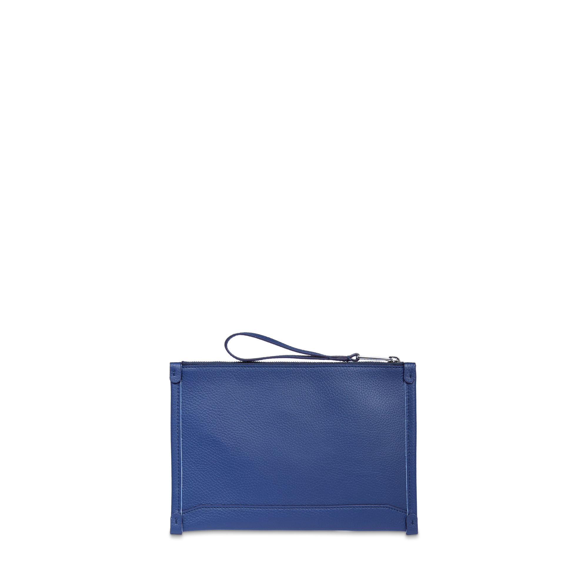 Pochette zippée s jour de lancel en cuir LANCEL Bleu