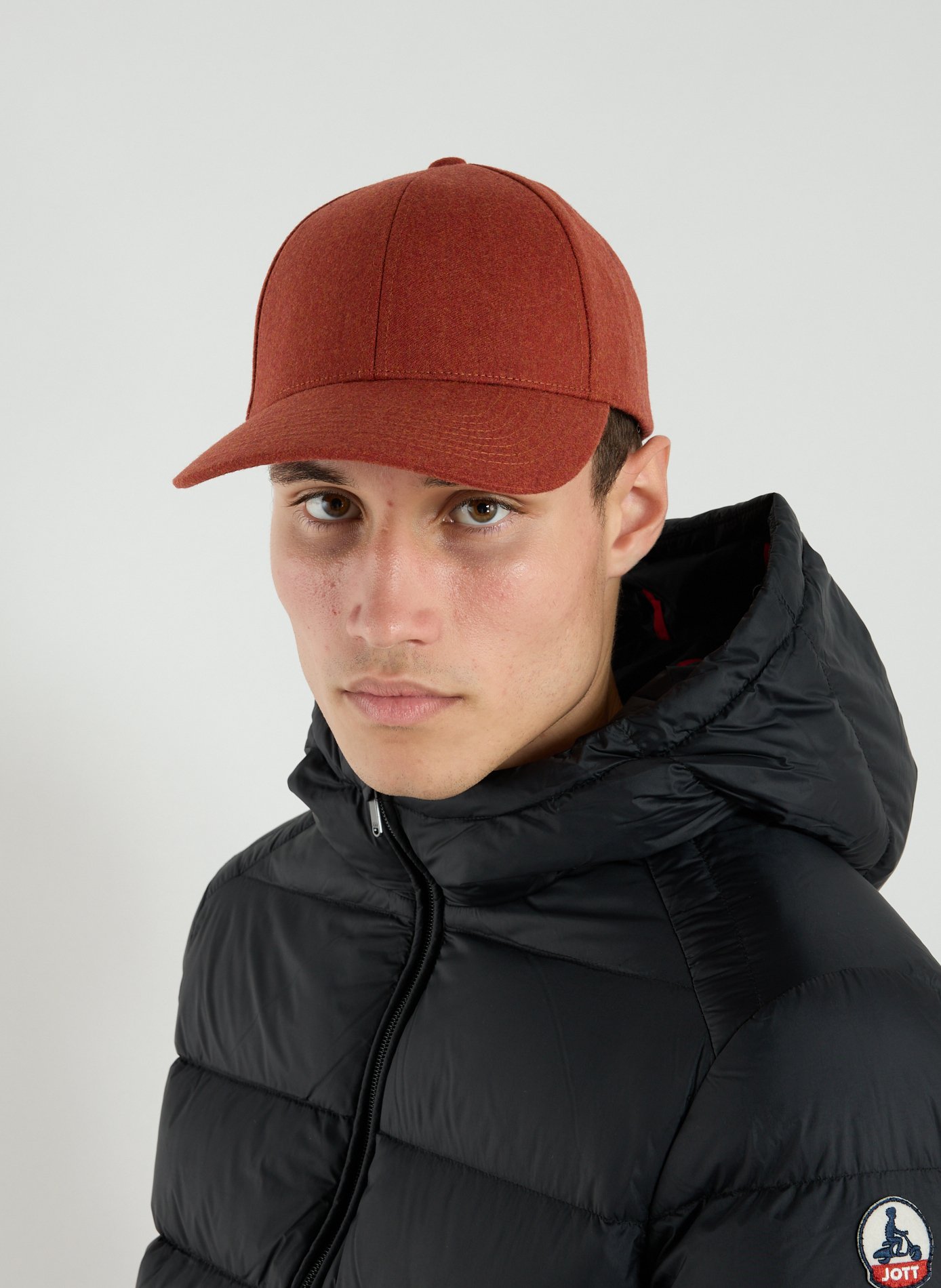 Wool baseball cap VARSITY Orange