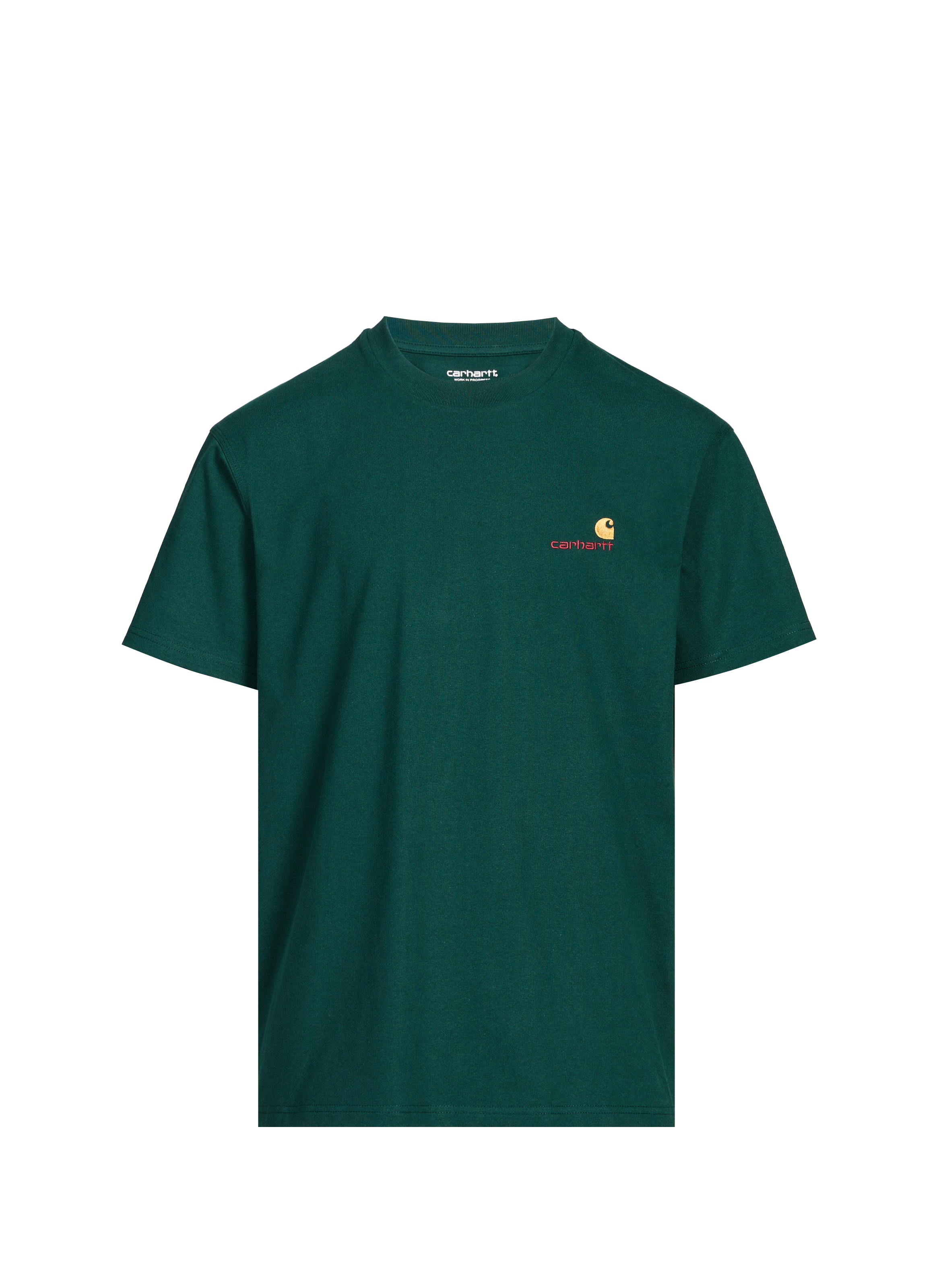 CARHARTT WIP T-shirt brodé en coton Vert