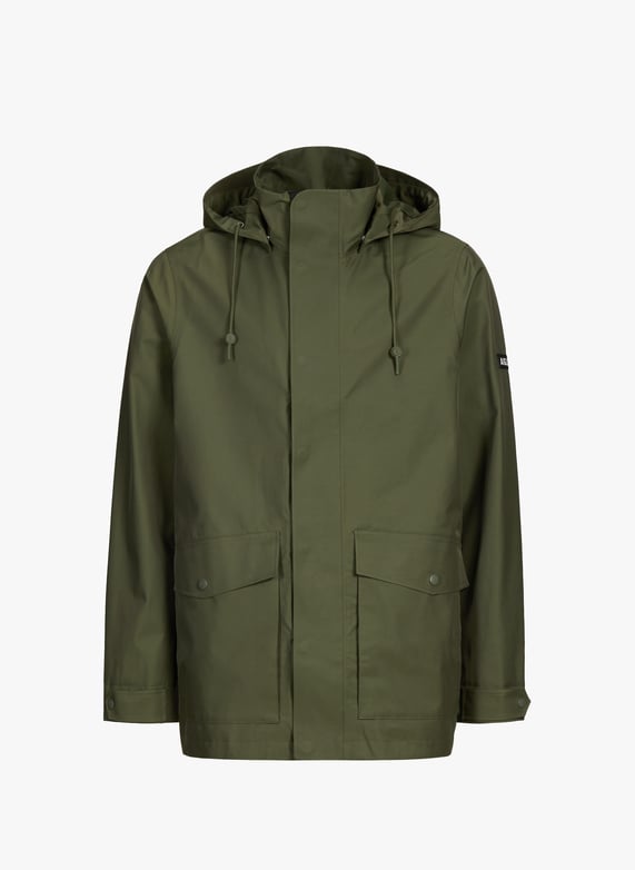 T-kit Waterproof Parka | Khaki by AIGLE T-kit Waterproof Parka Khaki