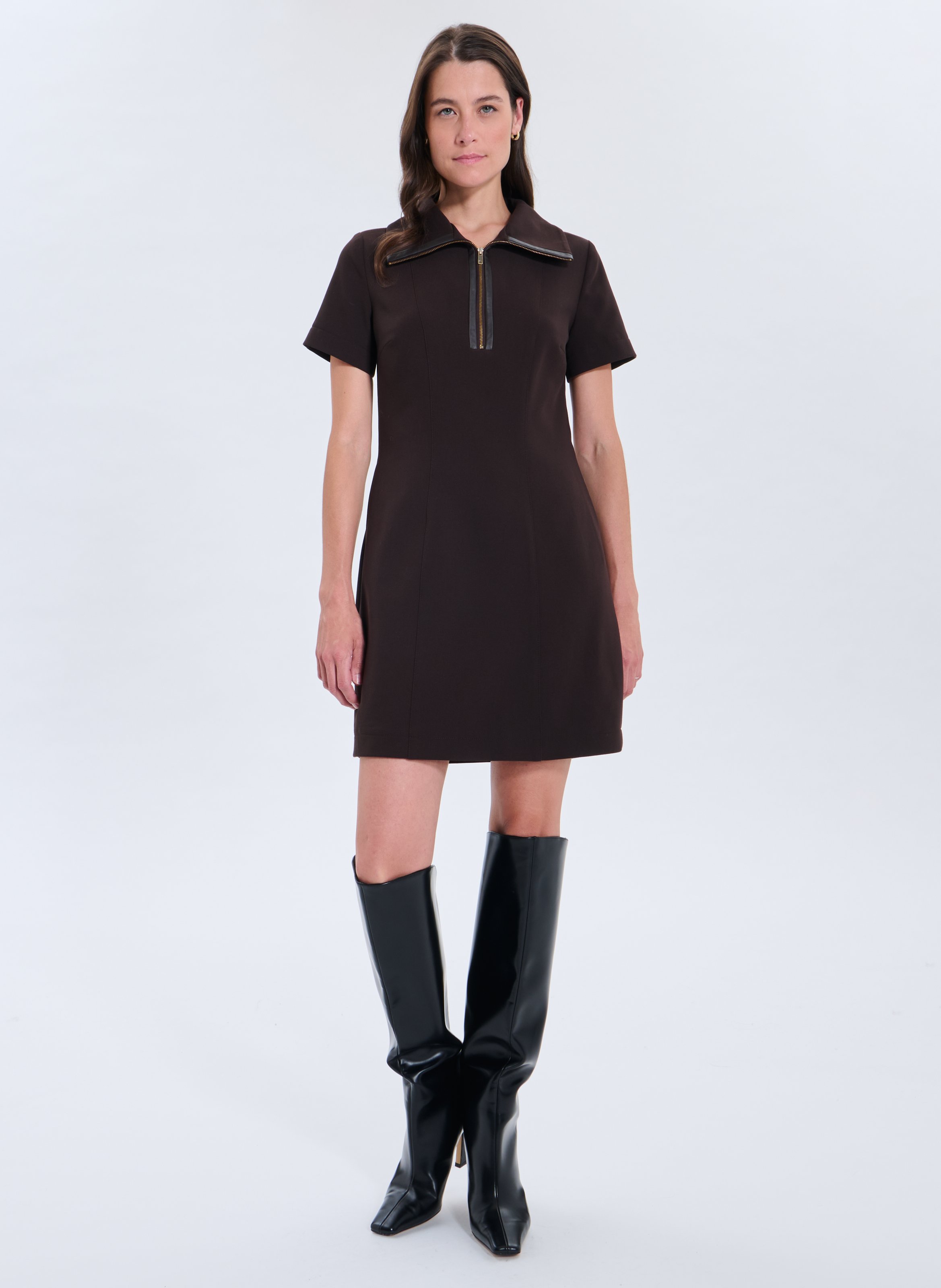 Robe  rinda ZAPA Marron