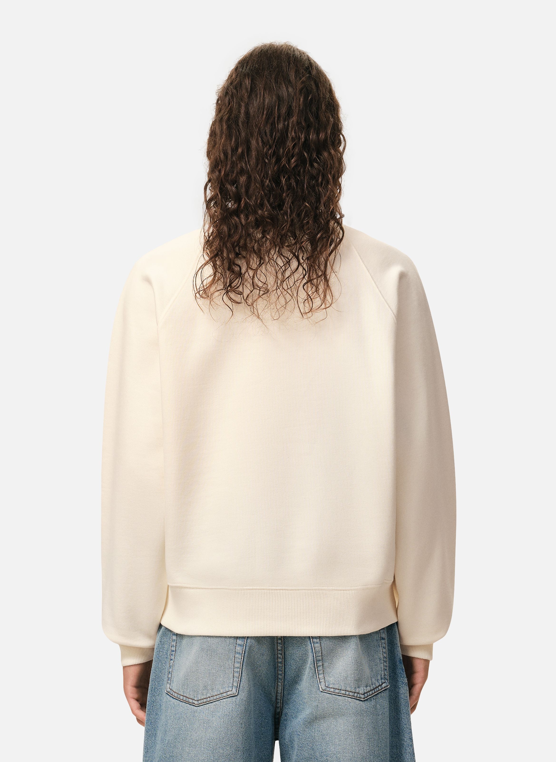 Sweatshirt Ami De Coeur En Coton unisexe AMI PARIS Blanc