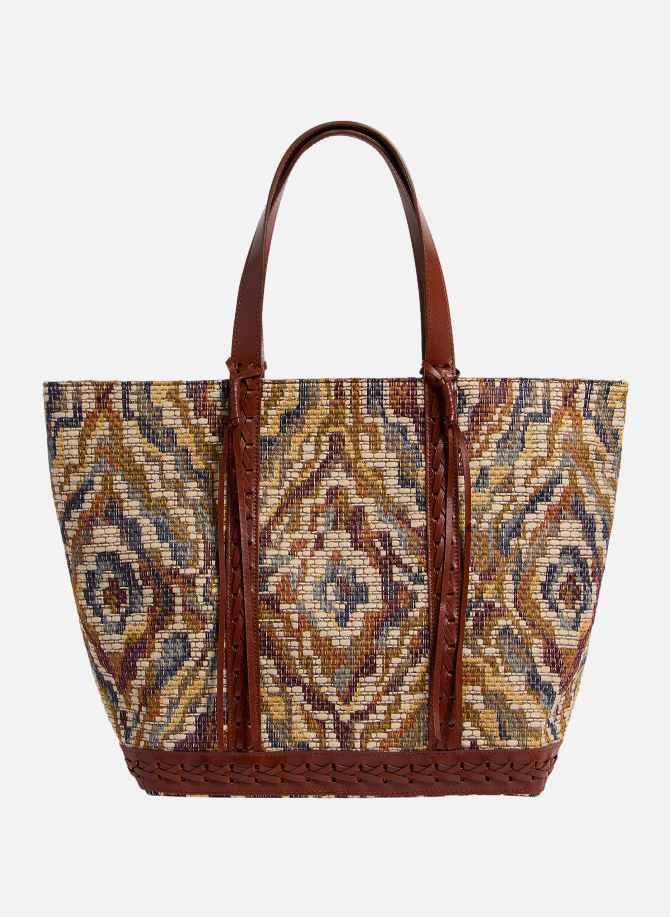Cabas l en jacquard VANESSA BRUNO Multicolore