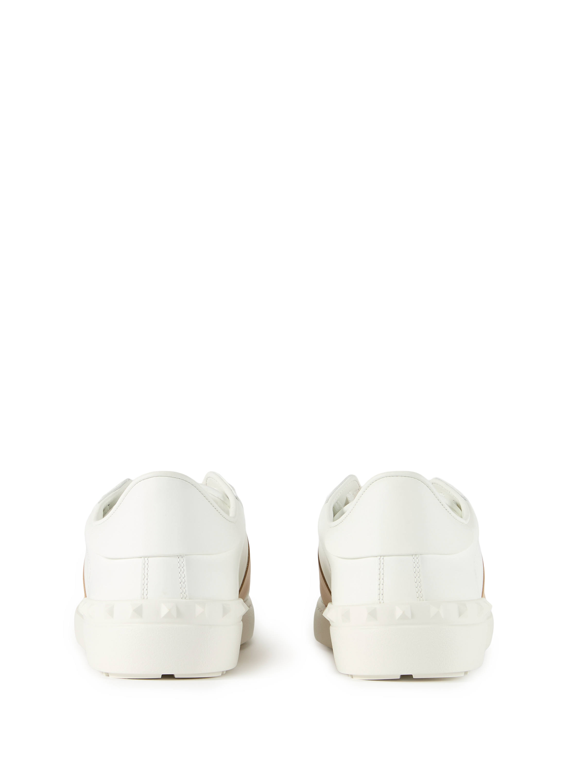 Leather sneakers VALENTINO White