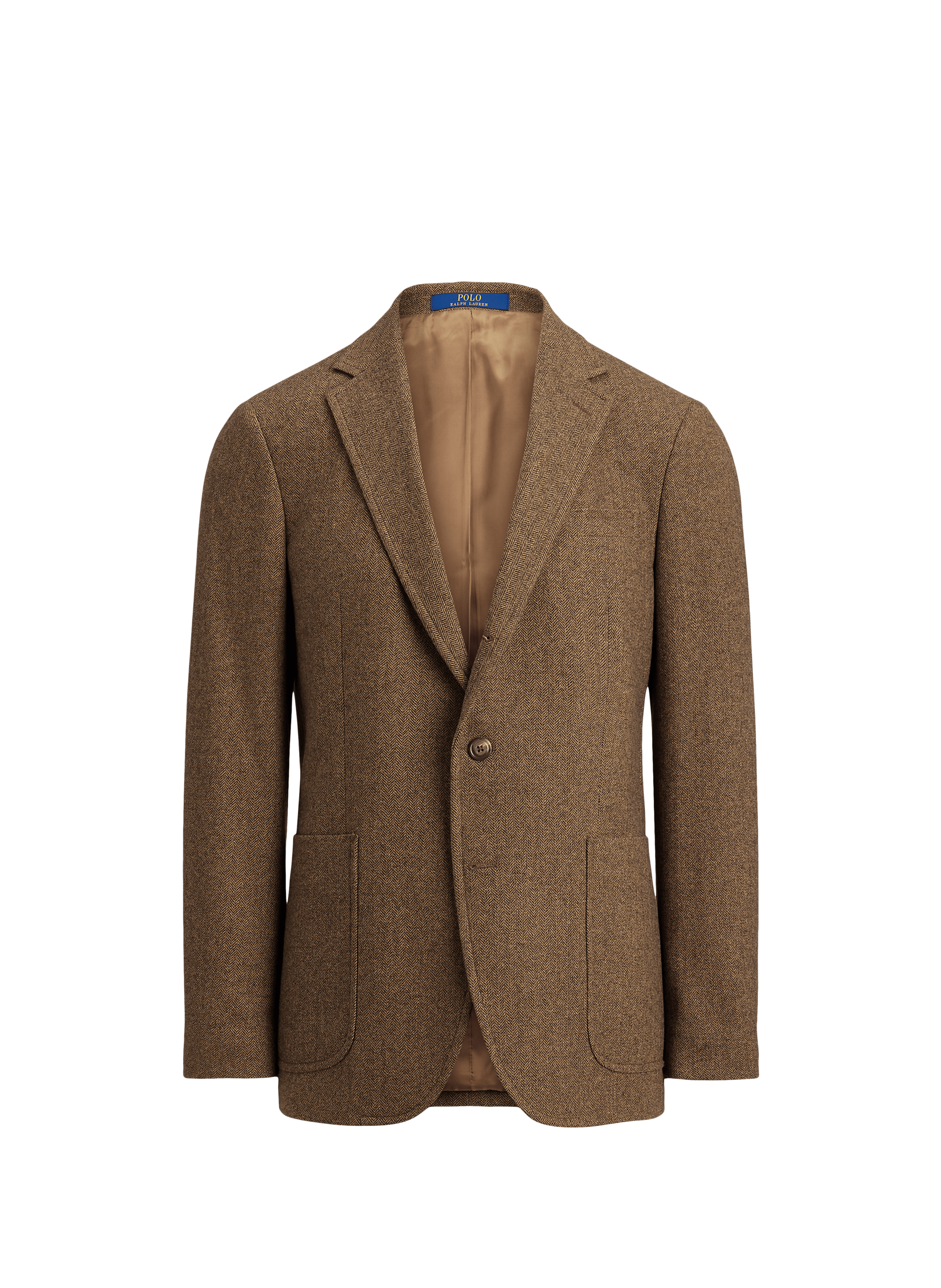 Straight wool blend blazer POLO RALPH LAUREN Multicolour