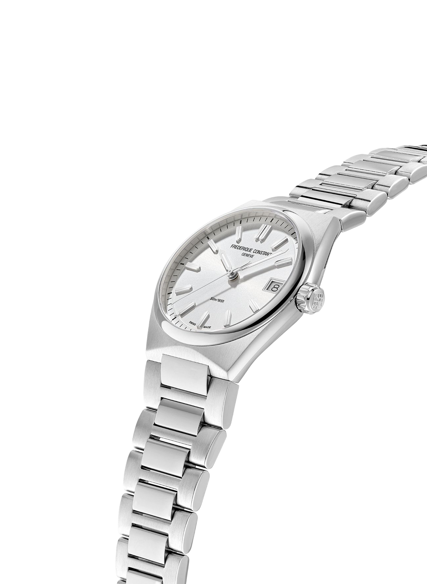 Quarz Uhr Highlife Ladies aus Edelstahl FREDERIQUE CONSTANT Grun