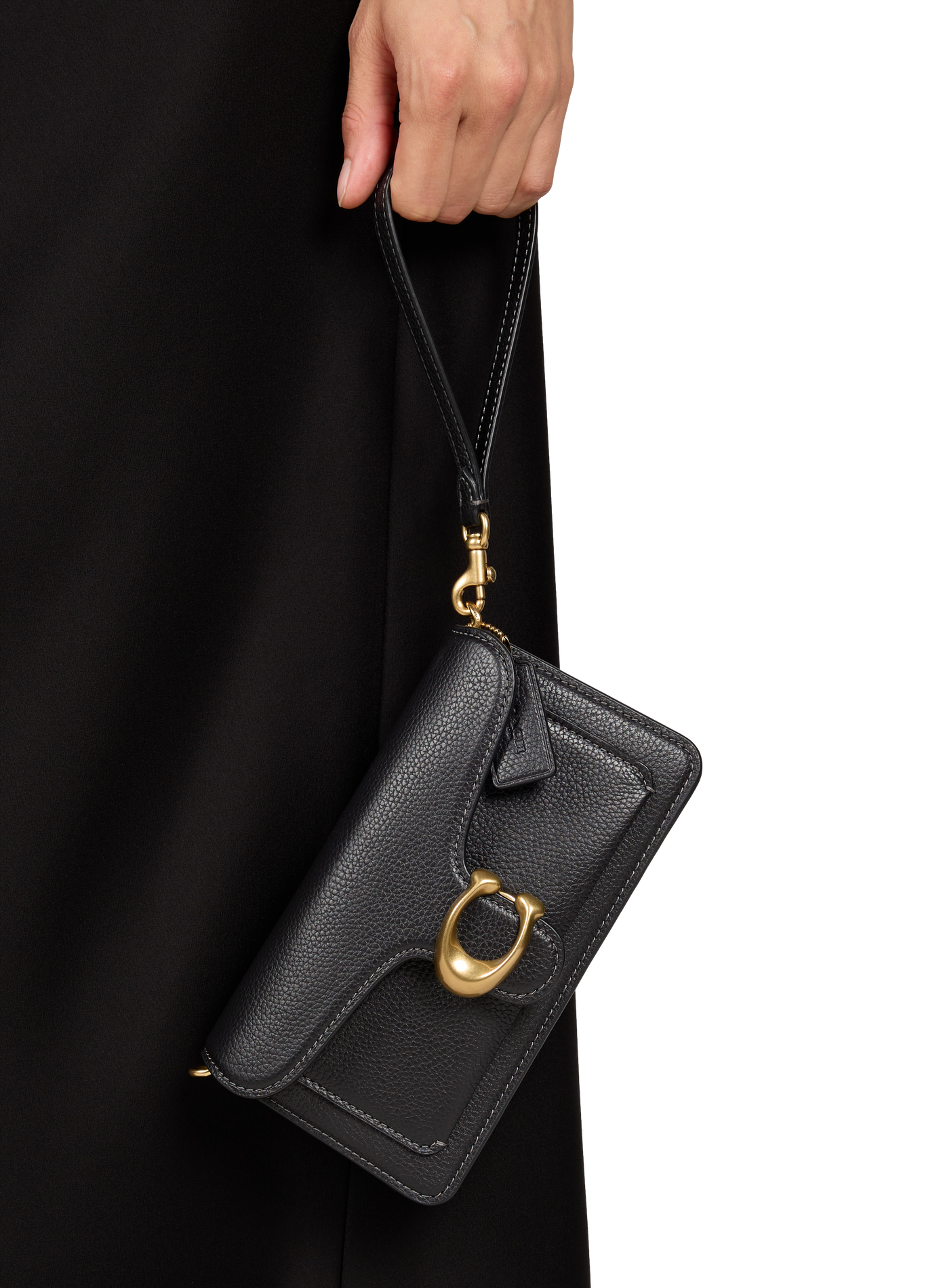 Sac à main Tabby 26 en cuir grainé Noir