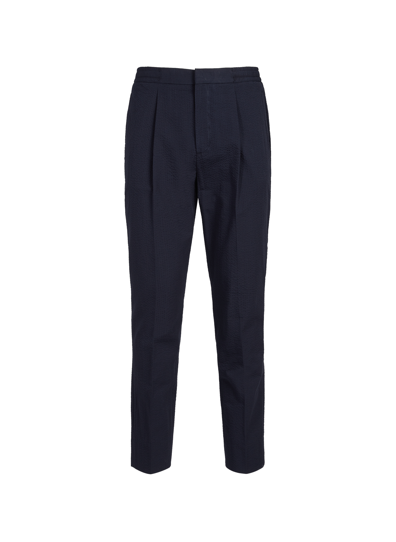 Pantalon fuselé en coton OFFICINE GENERALE Bleu