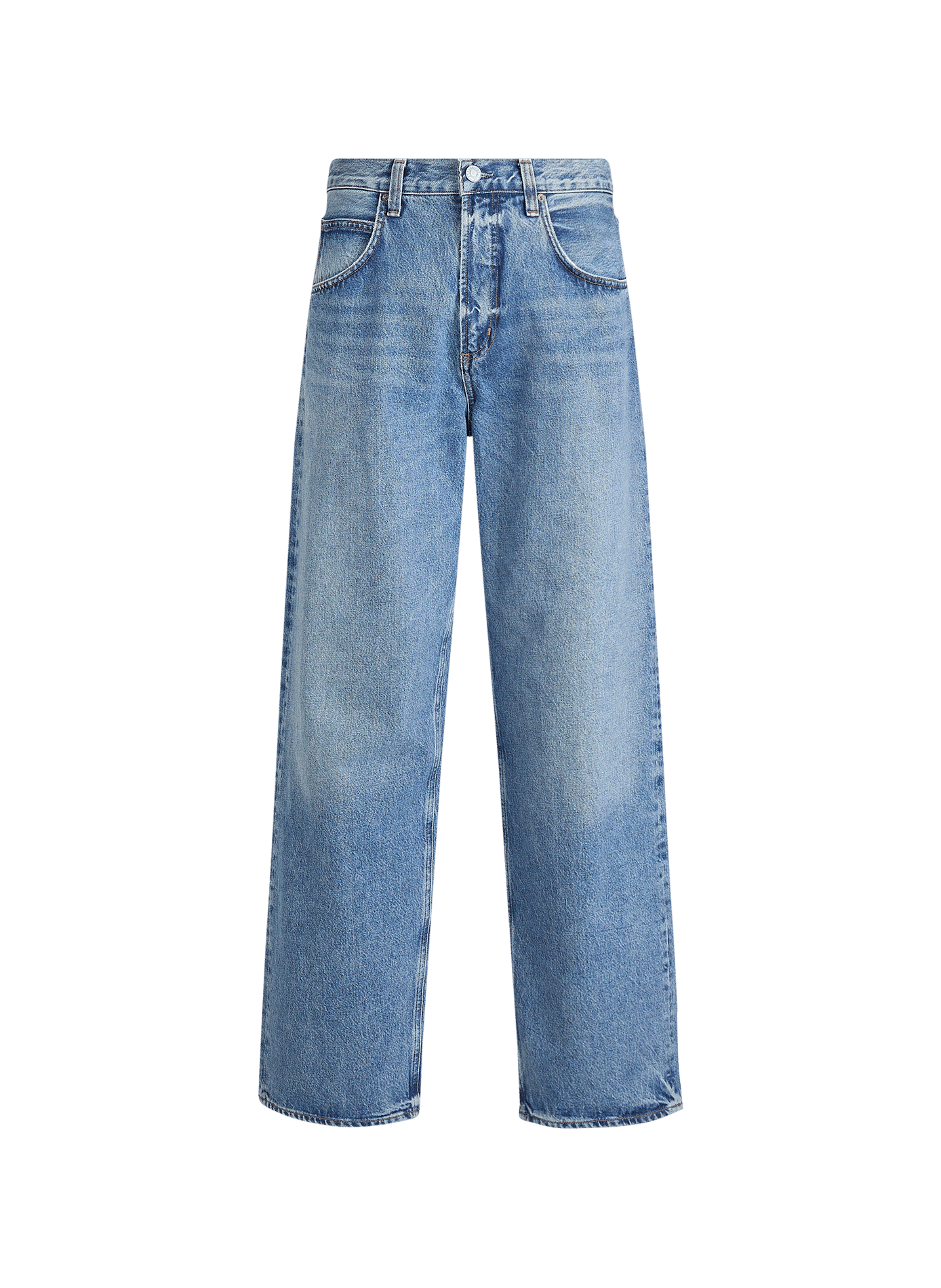 Wide cotton jeans AGOLDE Blue