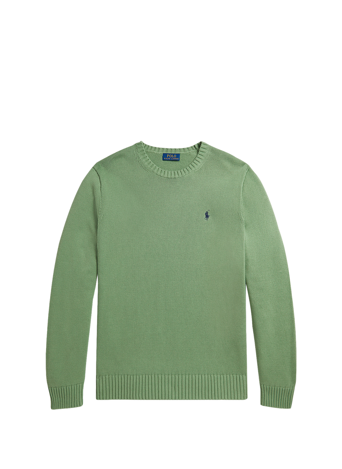 Straight cotton knit jumper POLO RALPH LAUREN Green