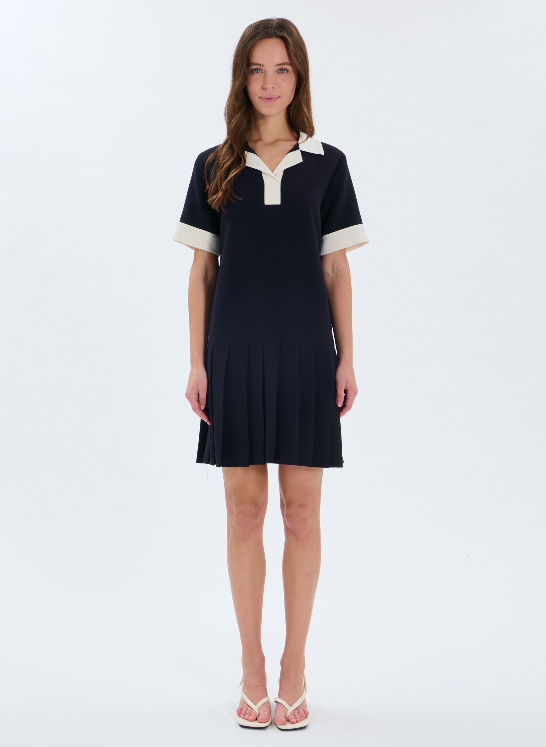 Robe  rodeo pli ZAPA Bleu