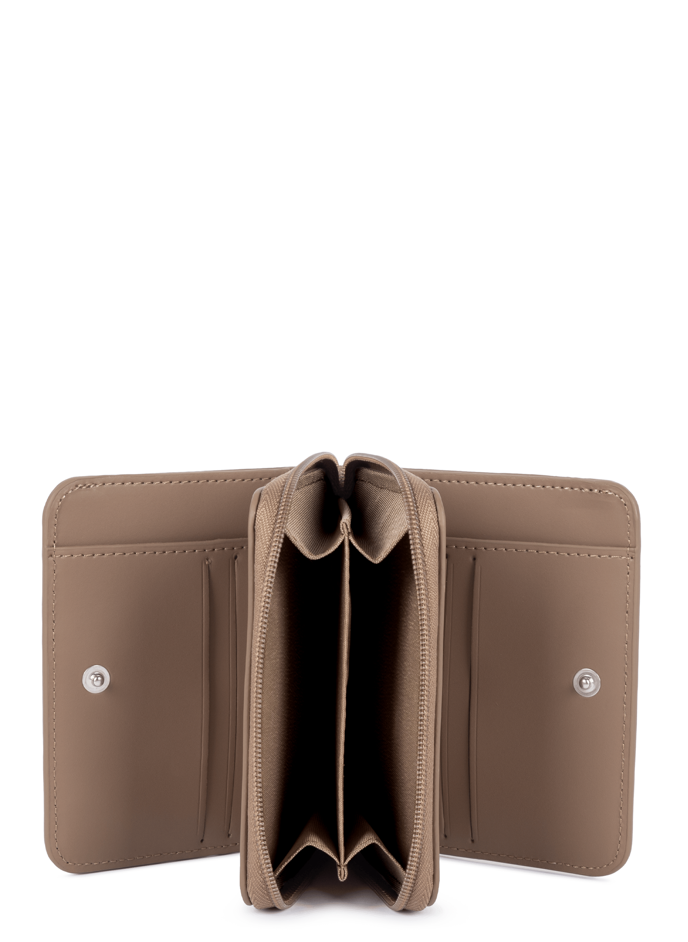 Back to back wallet - smooth LANCASTER Brown