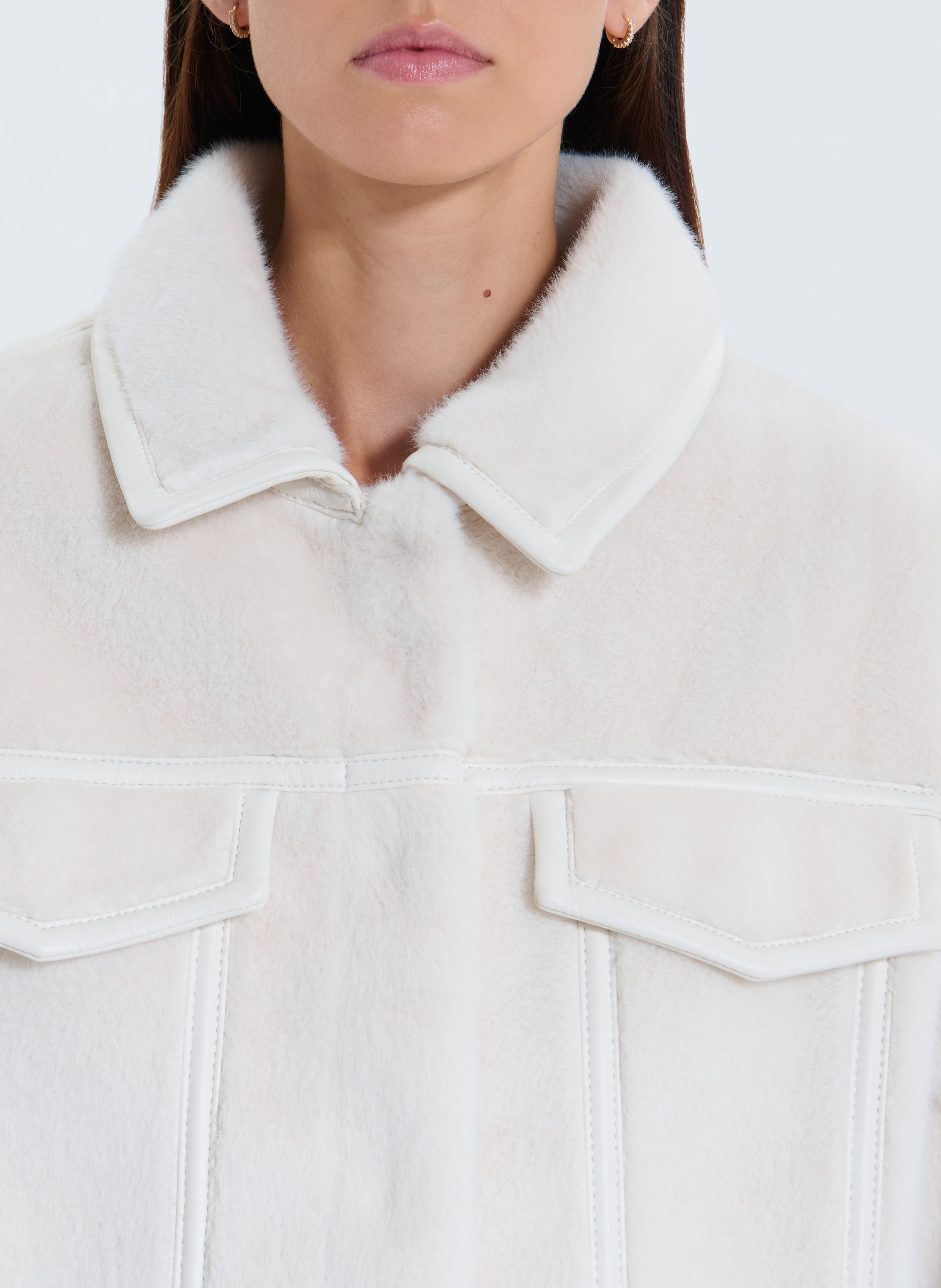 Veste  monge ZAPA Blanc