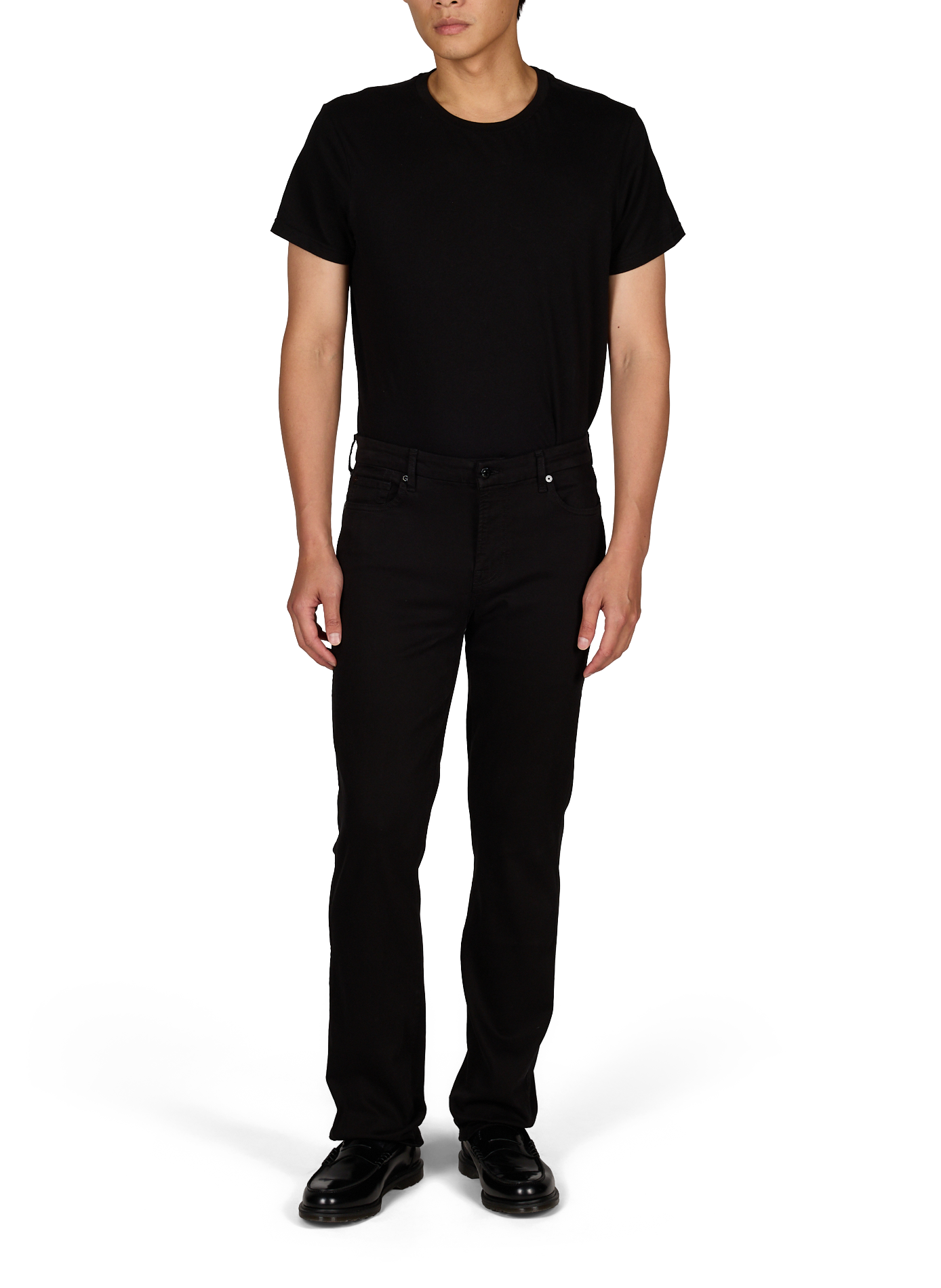 Gerade Hose 7 FOR ALL MANKIND Schwarz