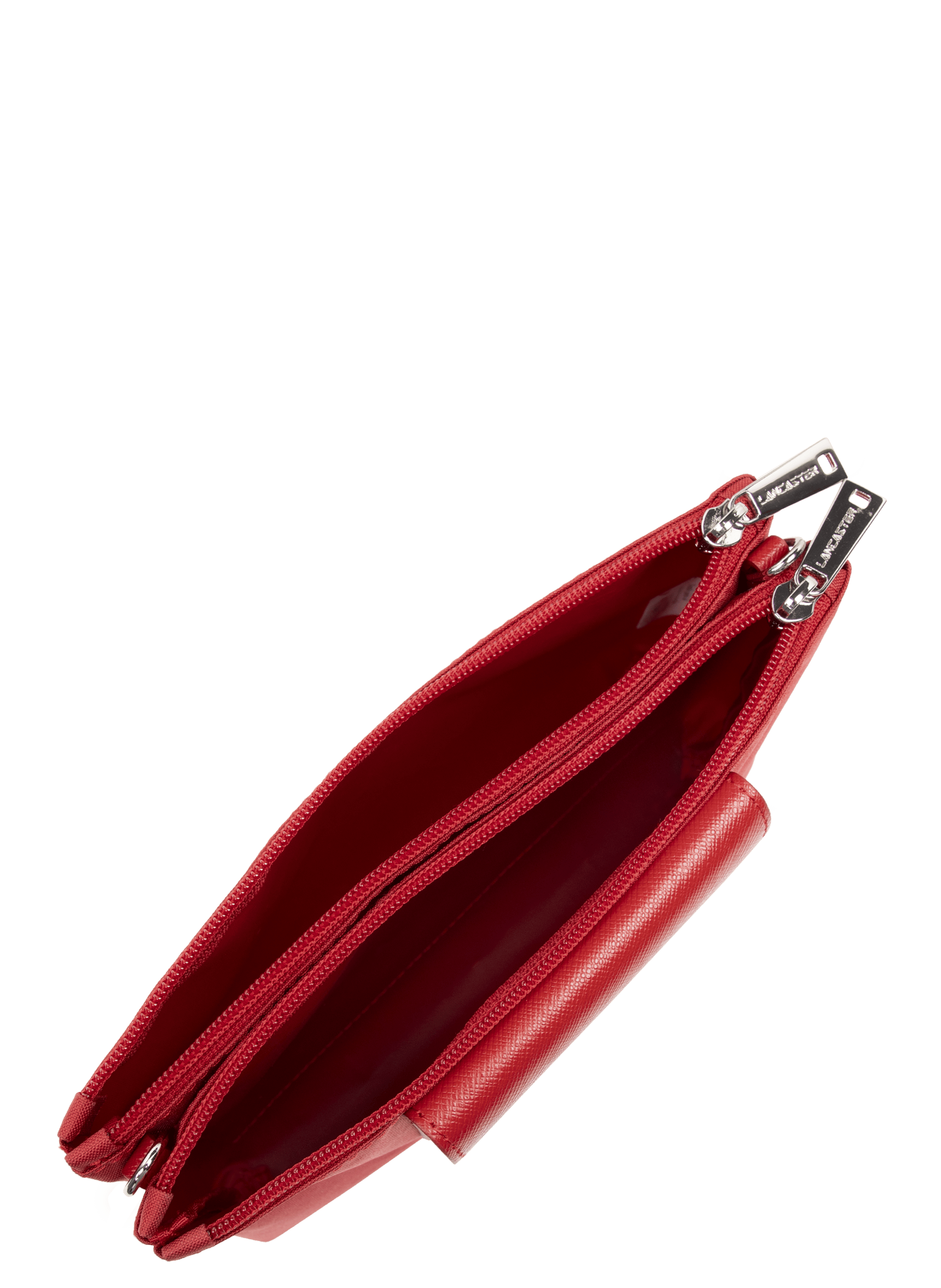 Double pochette - smart kba LANCASTER Rouge