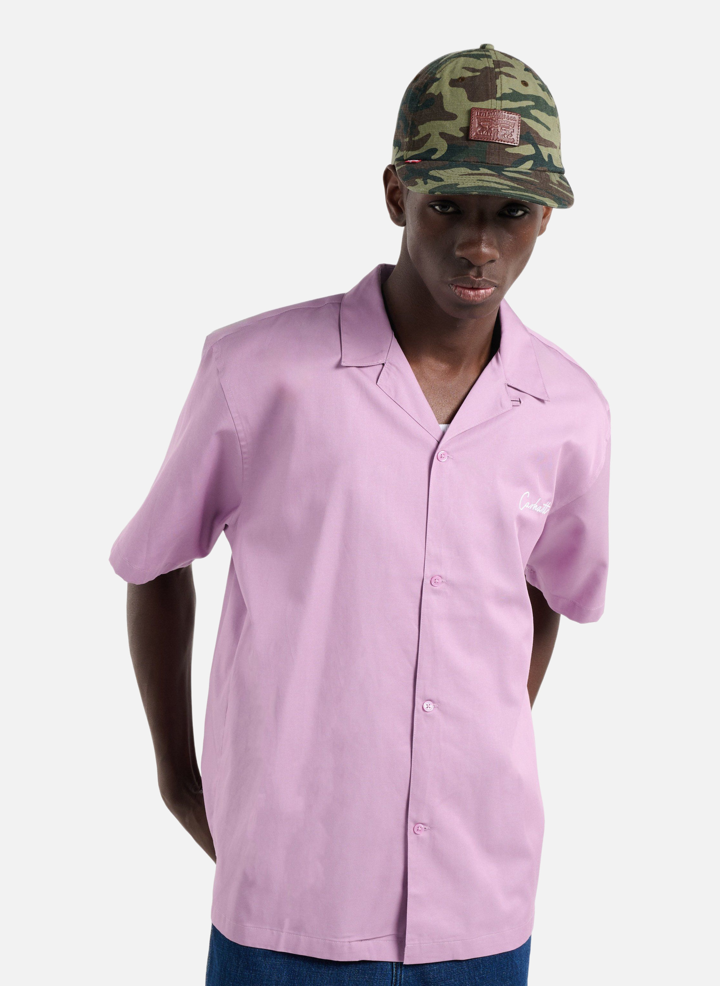 Chemise s/s delray shirt CARHARTT WIP Rose