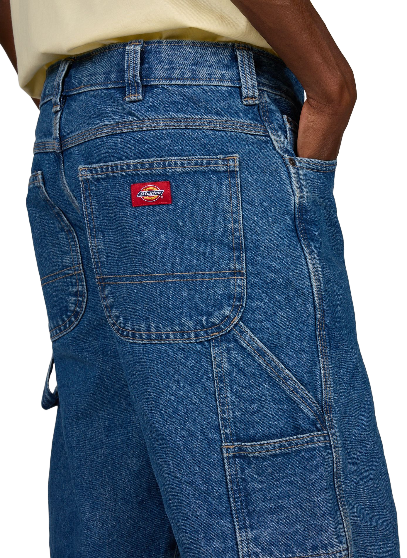 Short charpentier en coton DICKIES Bleu