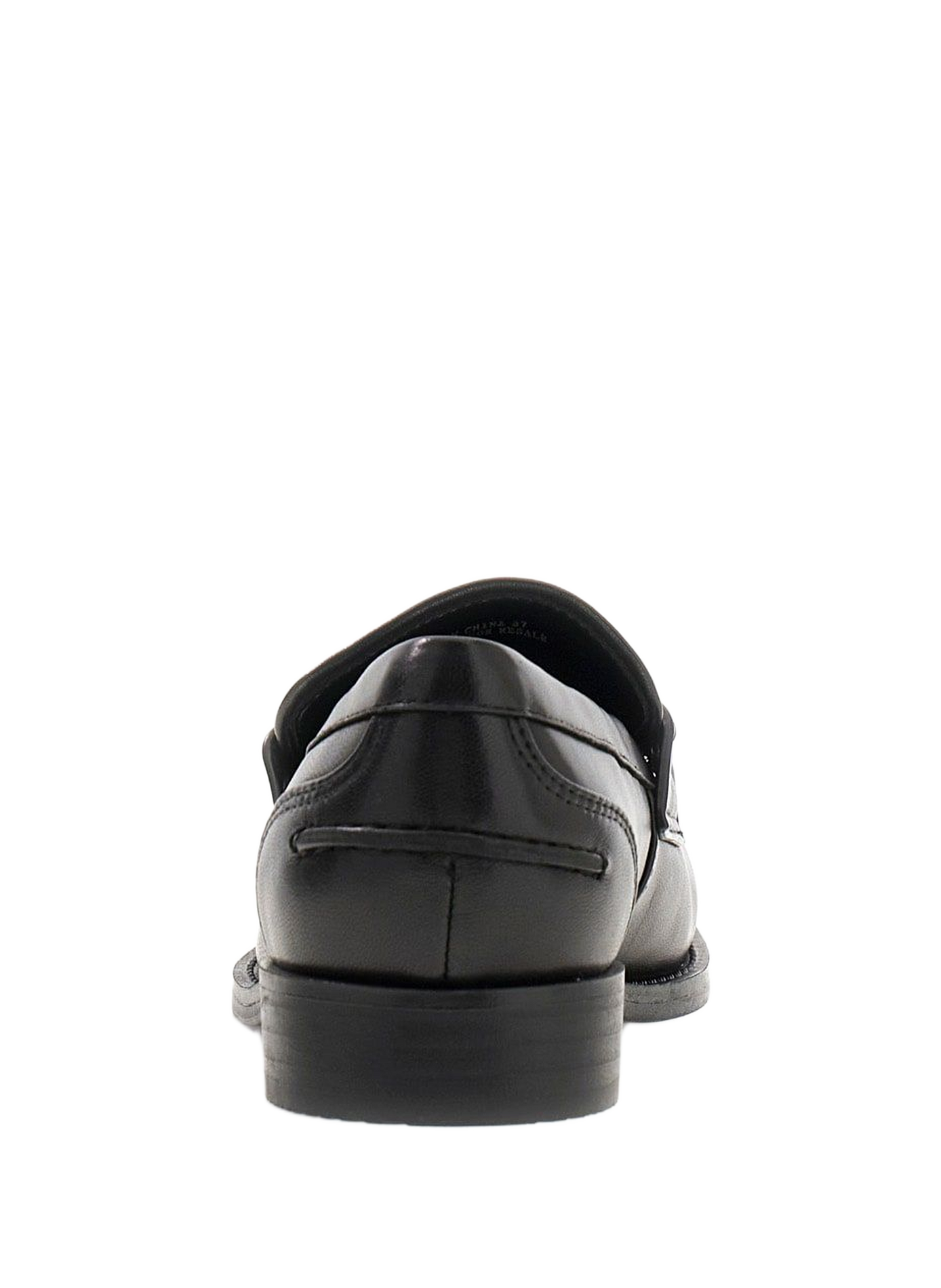 Leather loafers GUESS Black