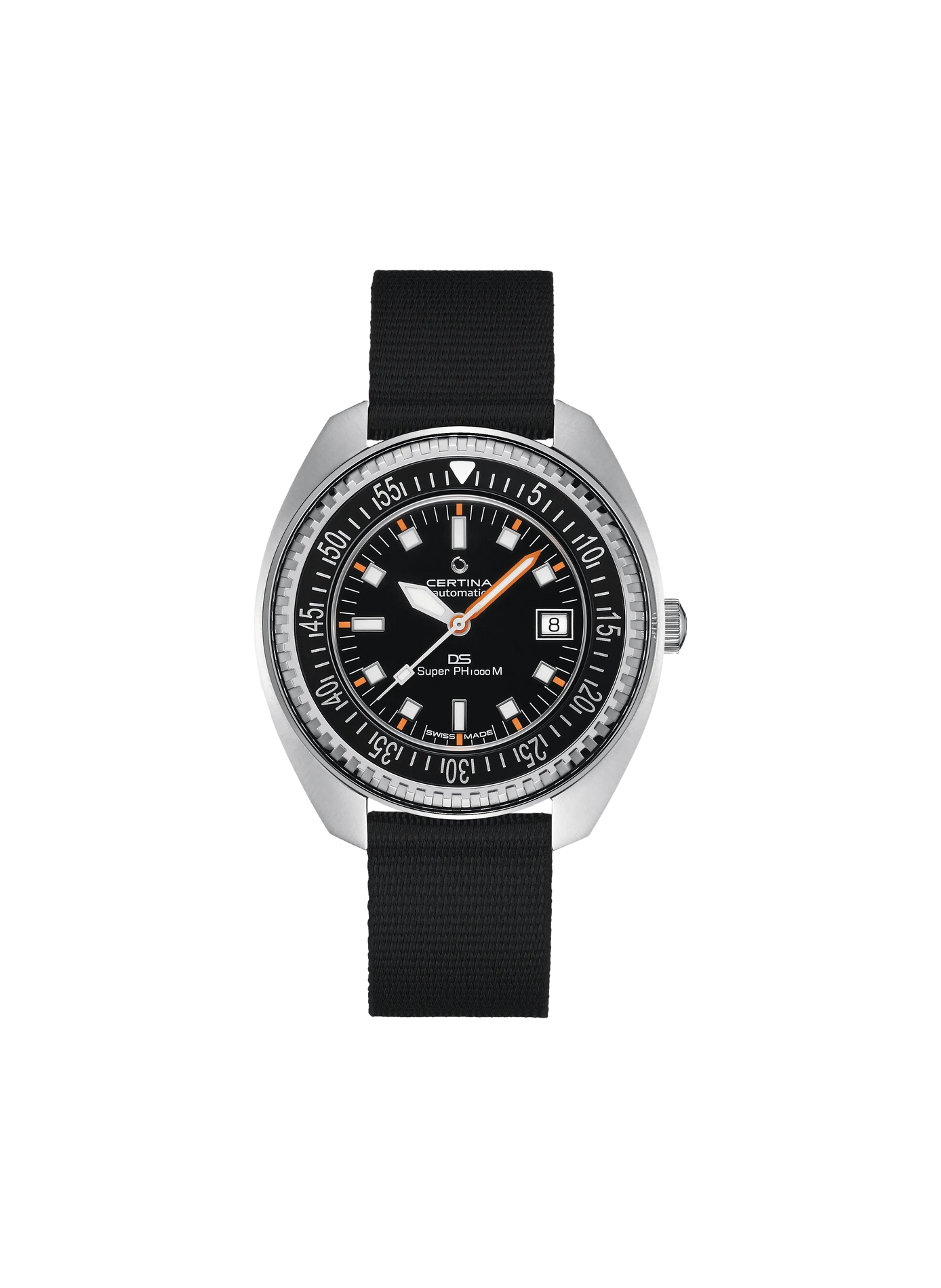 Montre automatique DS SUPER PH1000M en nylon CERTINA Noir