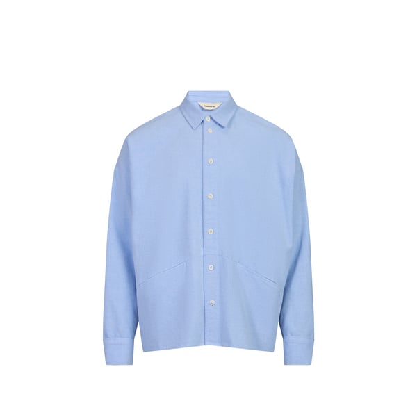 Chemise ample boutonnée unie Chemise ample boutonnée unie