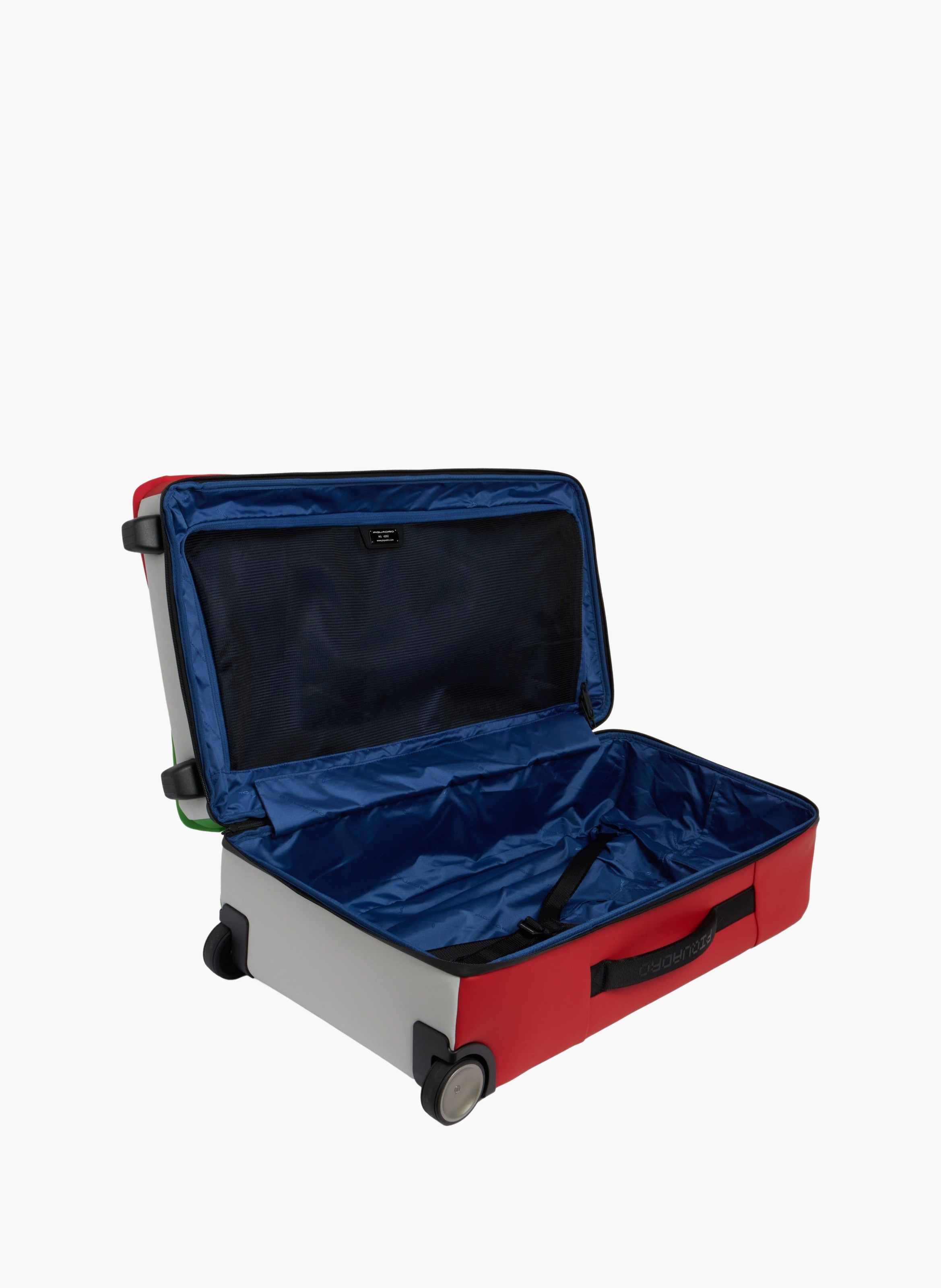 Sac de voyage à roulettes "piquadro x fisi" PIQUADRO Blanc