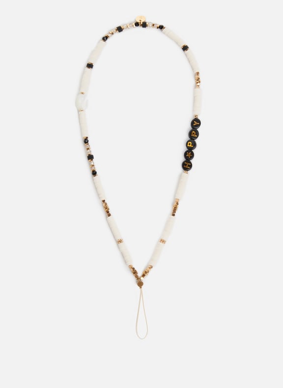 Decorative phone strap Beige by AU PRINTEMPS PARIS AU PRINTEMPS PARIS Decorative phone strap Beige